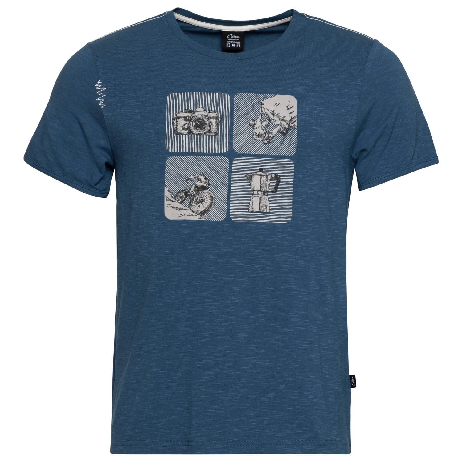 Мъжка тениска Chillaz Innsbruck Exploring The Outdoors T-shirt - Dark Blue