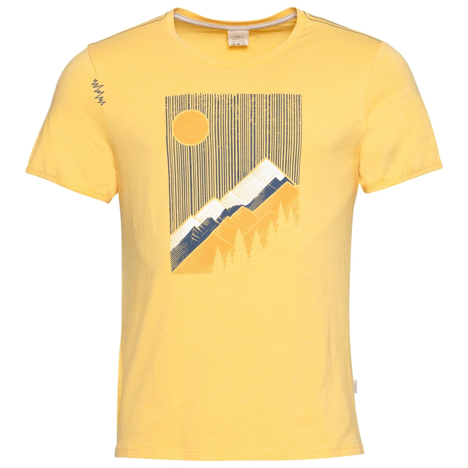 Мъжка тениска Chillaz Innsbruck Sunny Mountains T-shirt - Yellow