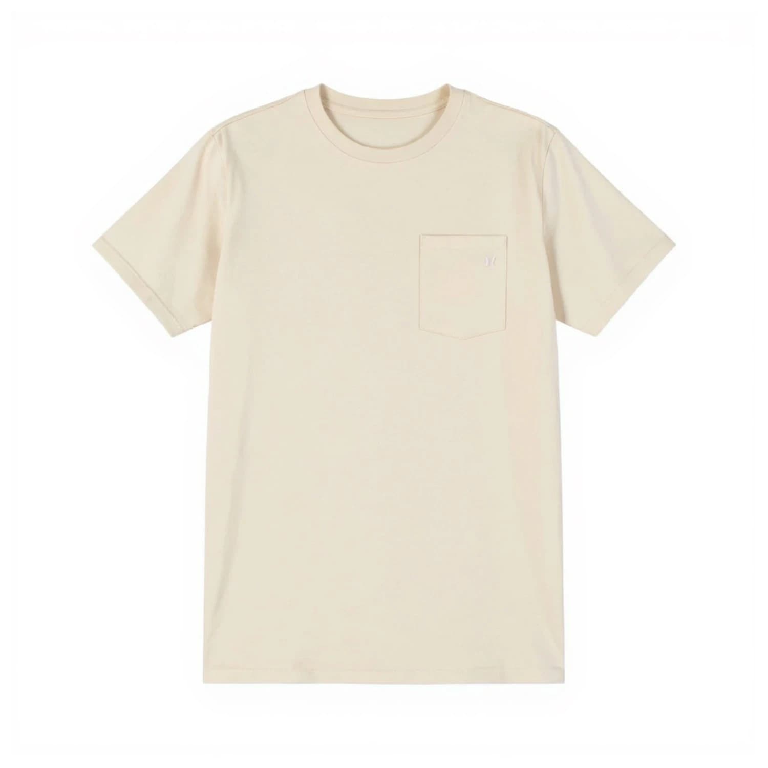 Мъжка тениска Hurley Low Tide Pocket S/S Tee T-shirt - Bone