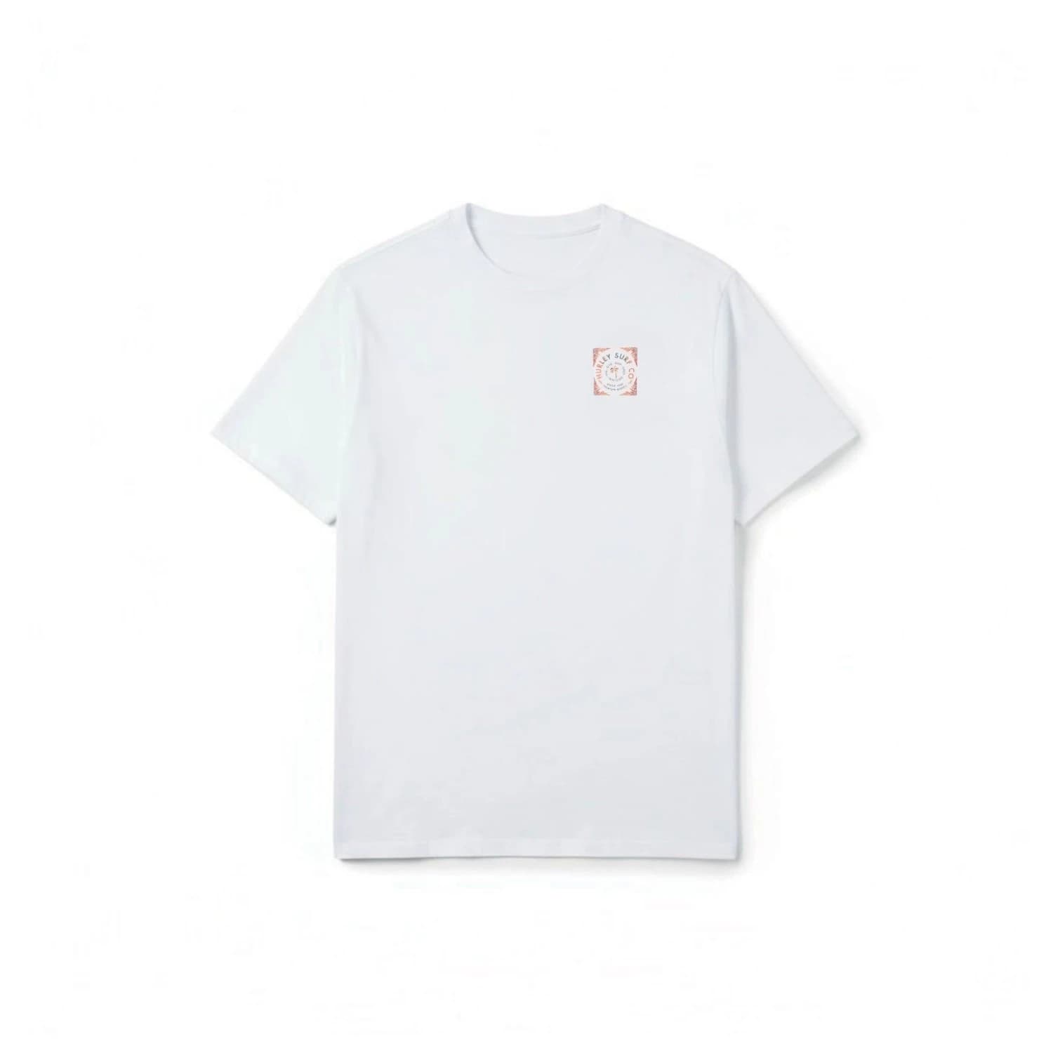 Мъжка тениска Hurley Tee S/S Printing Press Savage T-shirt - White