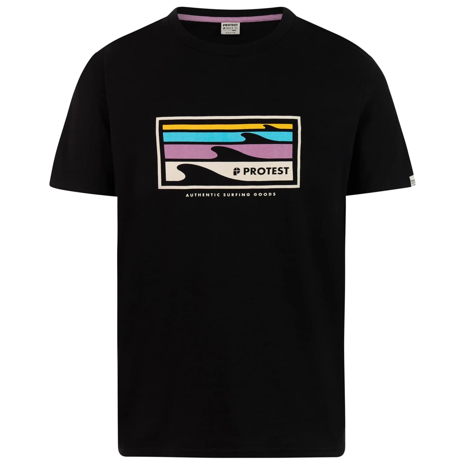 Мъжка тениска Protest PRTHanwell T-shirt - True Black