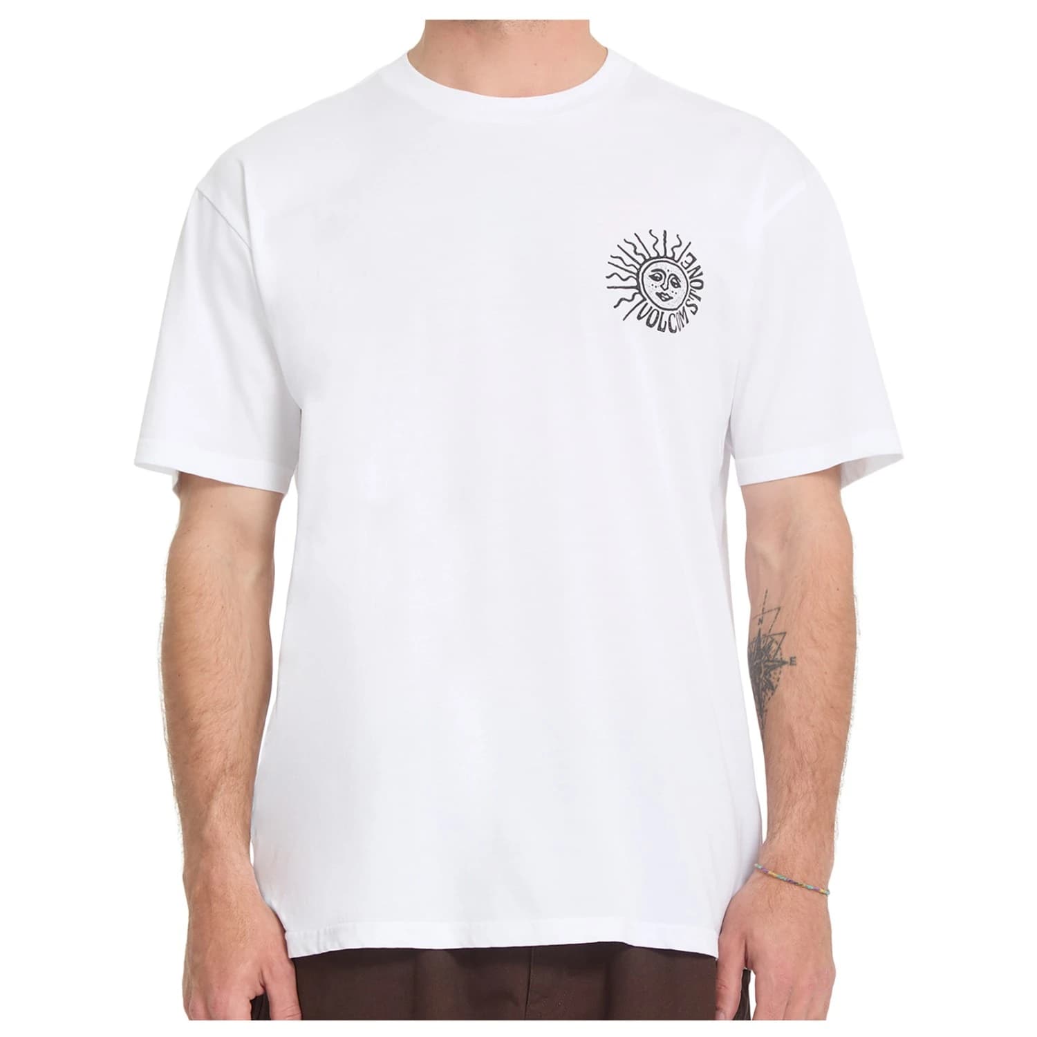 Мъжка тениска Volcom Mazatlan S/S Tee T-shirt - White