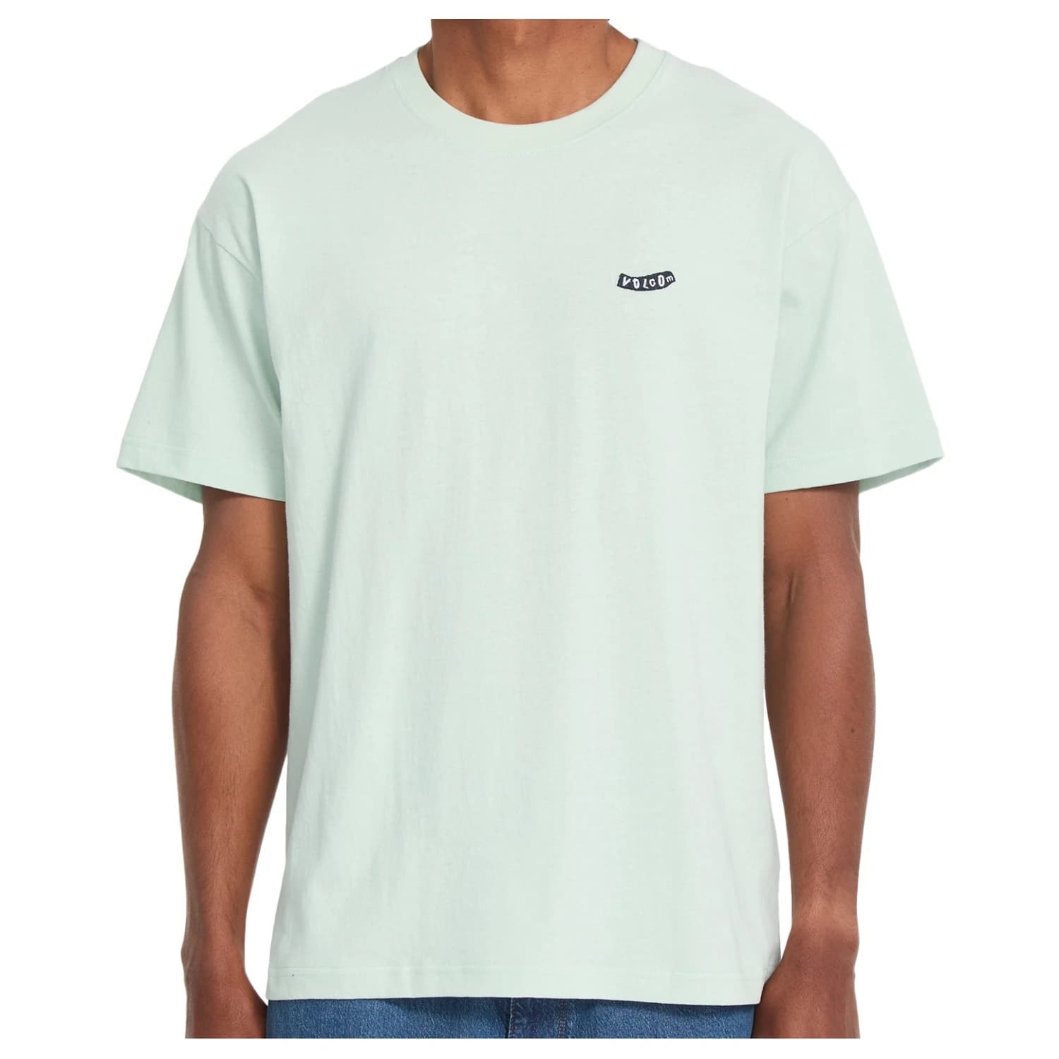 Мъжка тениска Volcom Pistol Stone Loose Fit S/S Tee T-shirt - Pale Aqua