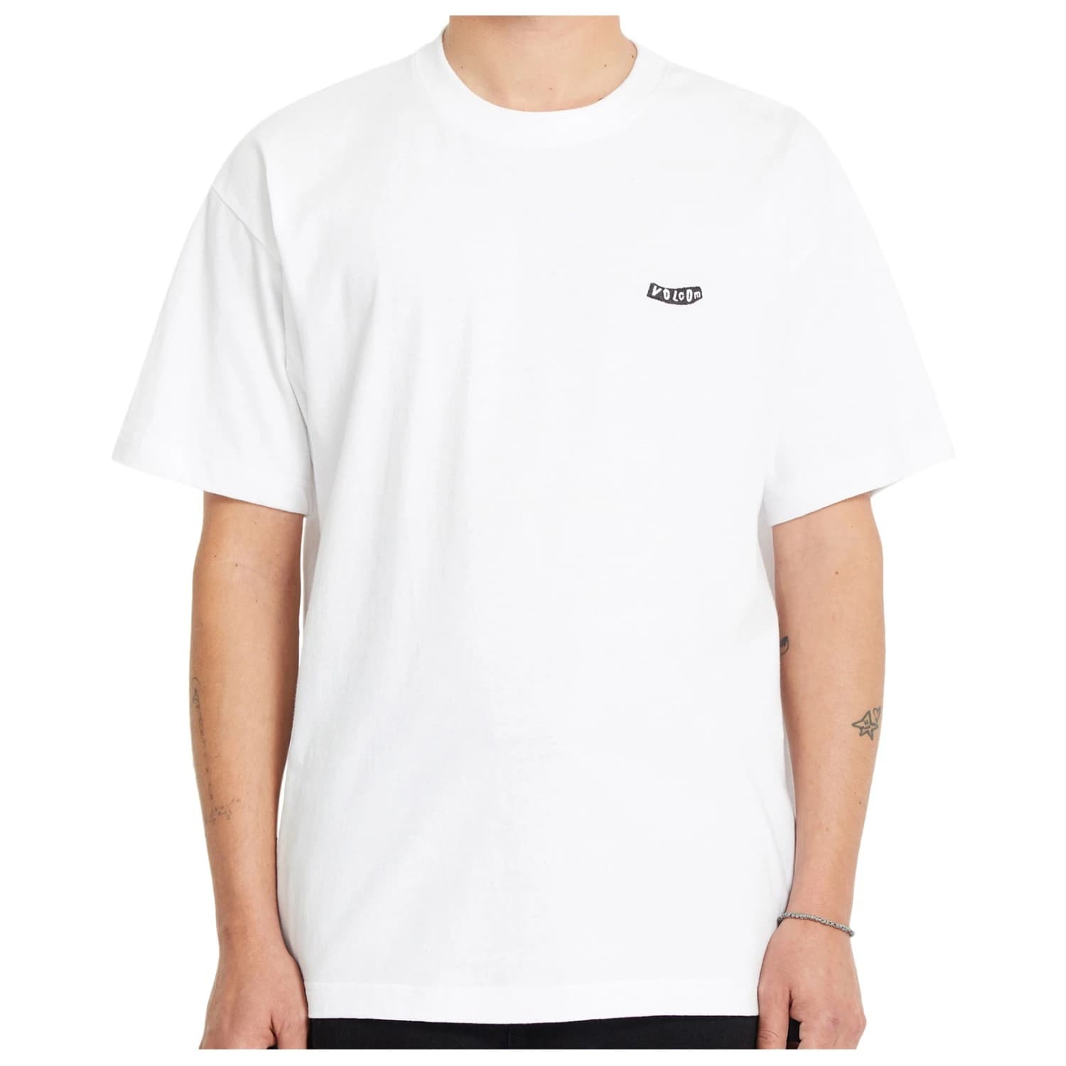 Мъжка тениска Volcom Pistol Stone Loose Fit S/S Tee T-shirt - White