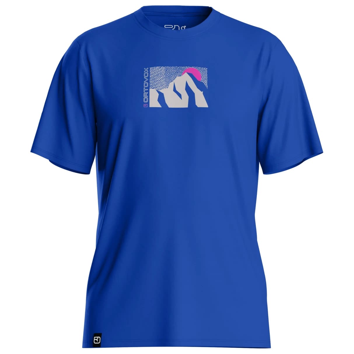 Мъжка мериносова блуза Ortovox 120 Cool Tec Mountain Sun T-Shirt Merino shirt - Blue Note