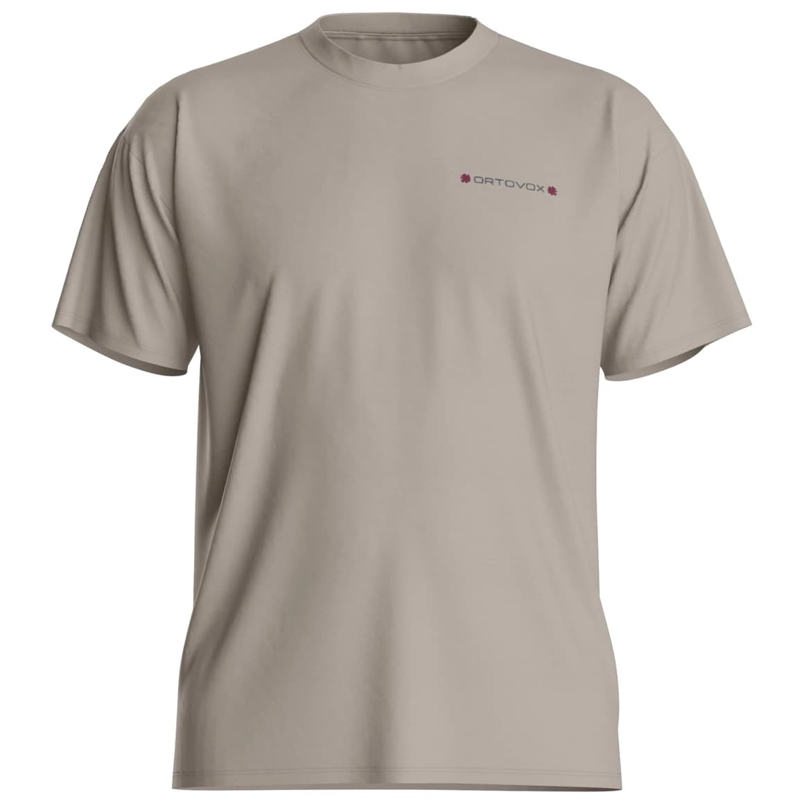 Мъжка мериносова блуза Ortovox 150 Cool Climbing Vibes T-Shirt Merino shirt - Dark Linen