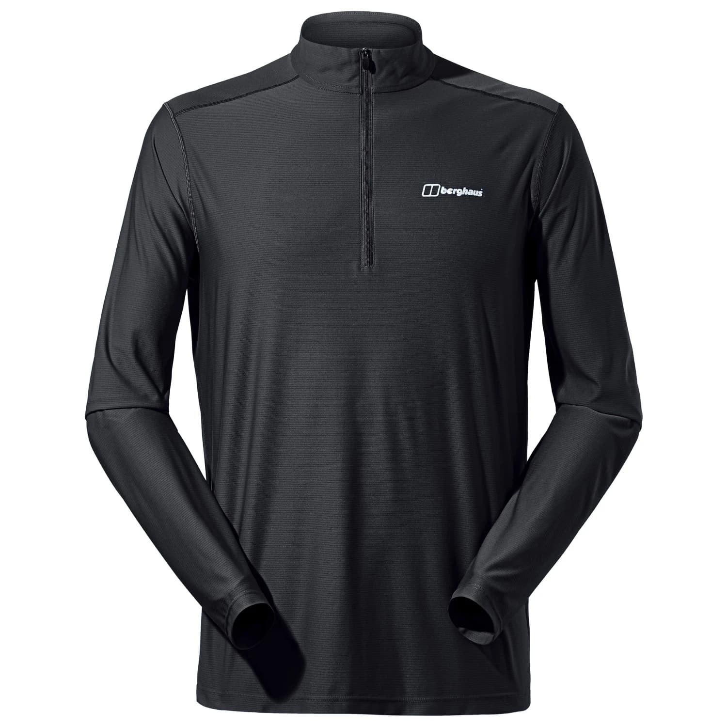 Мъжка спортна тениска Berghaus 24/7 Tech Tee L/S HZ Sport shirt - Jet Black