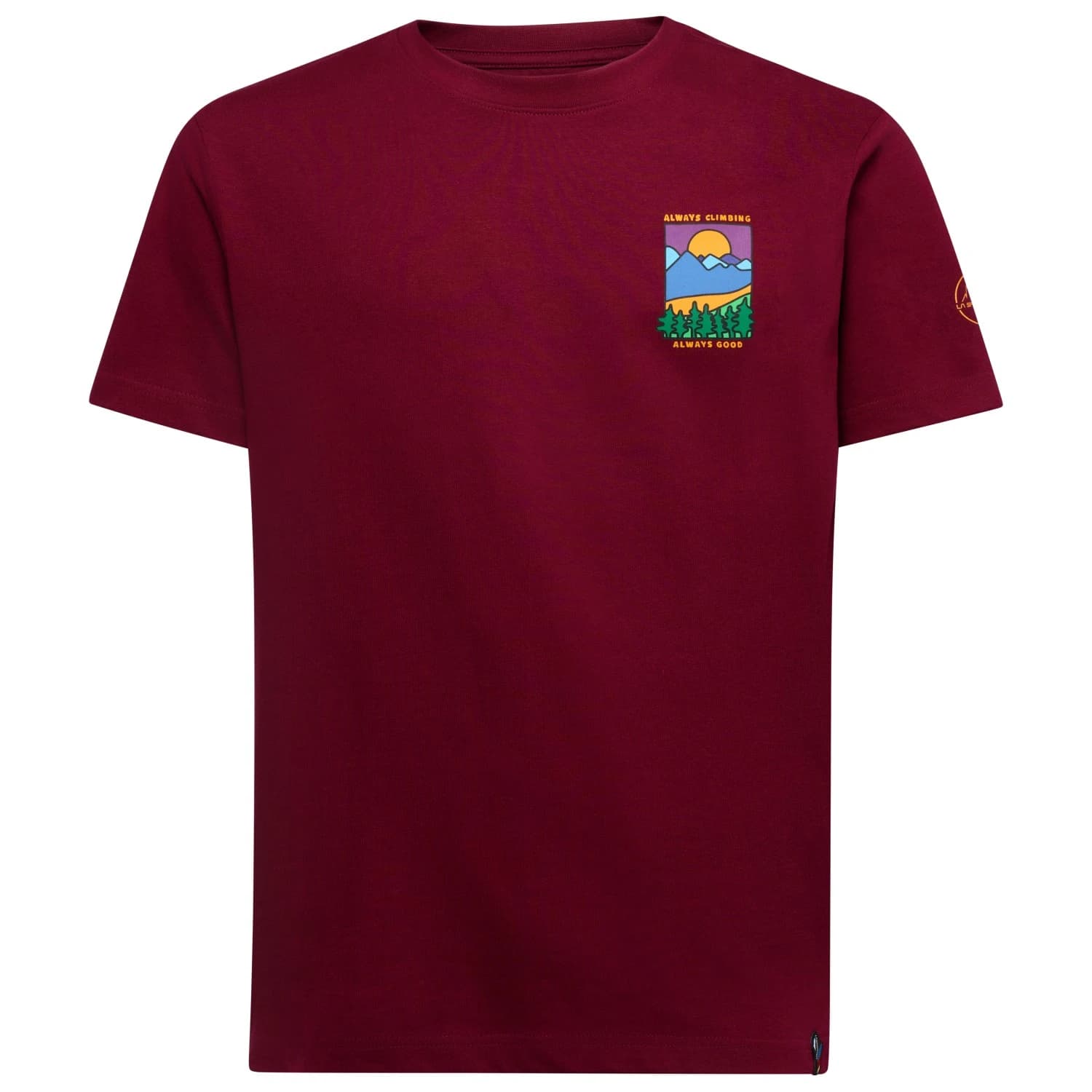 Тениска La Sportiva Always Climbing T-shirt - Redwood