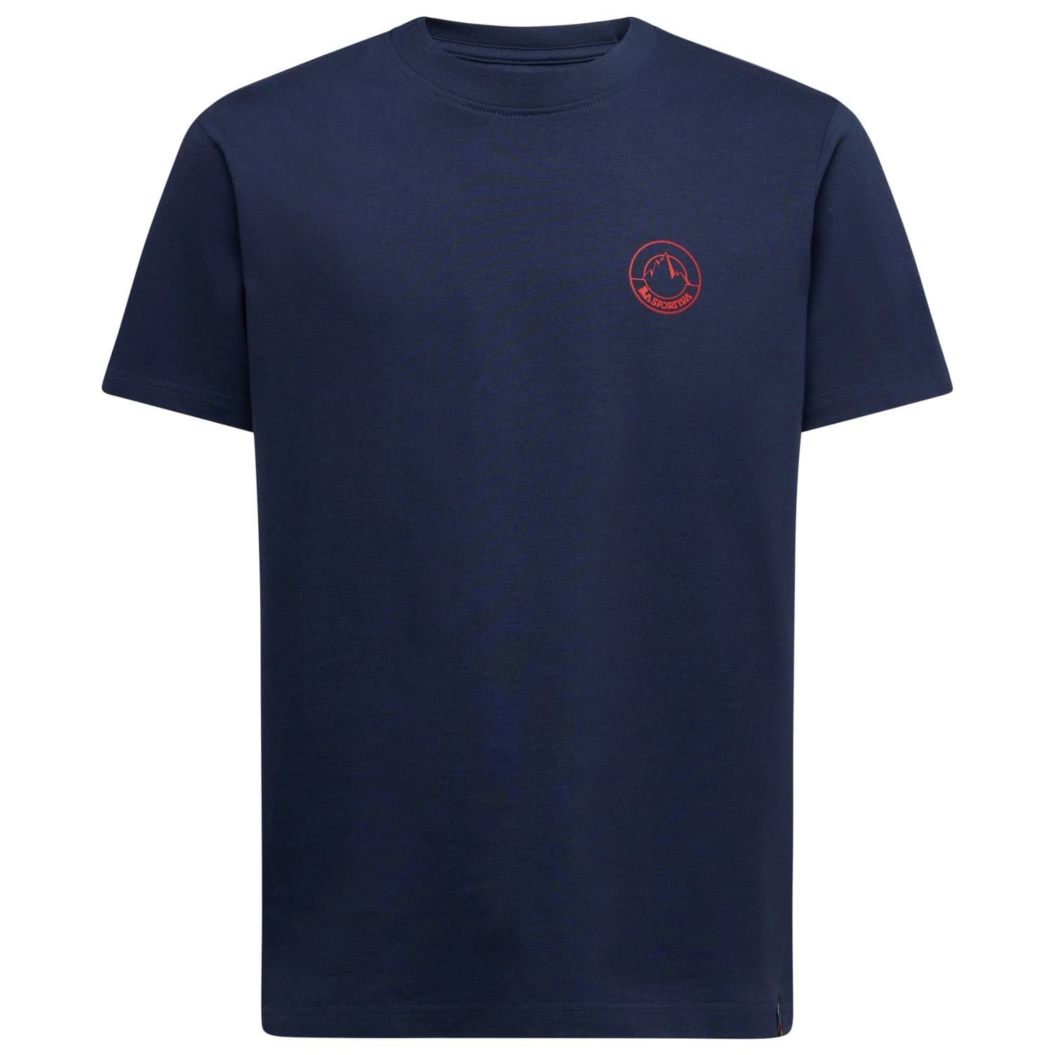 Мъжка тениска La sportiva Circle Logo T-Shirt - Night Sky / Mountain Red