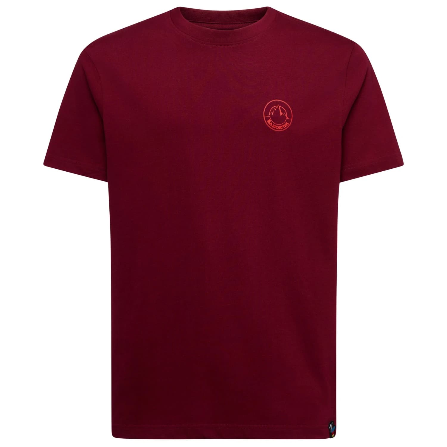 Мъжка тениска La sportiva Circle Logo T-Shirt - Redwood / Mountain Red