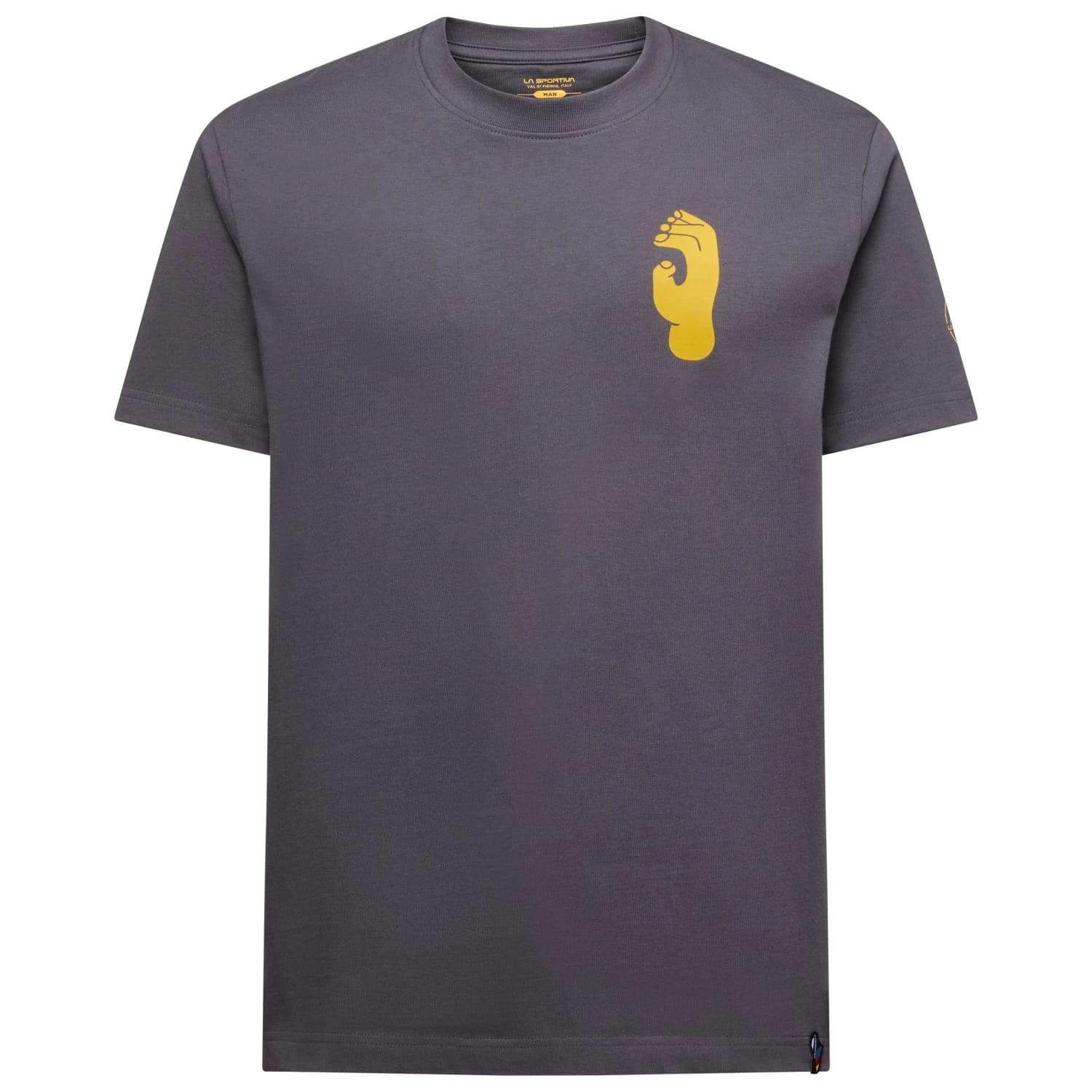 Мъжка тениска La Sportiva Crimp T-shirt - Onyx / Yellow