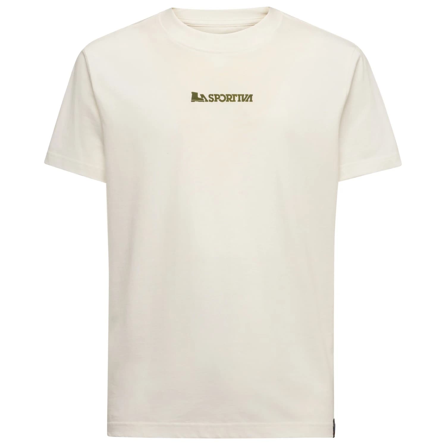 Мъжка тениска La Sportiva Eighties Logo T-Shirt - Chalk / Cypress