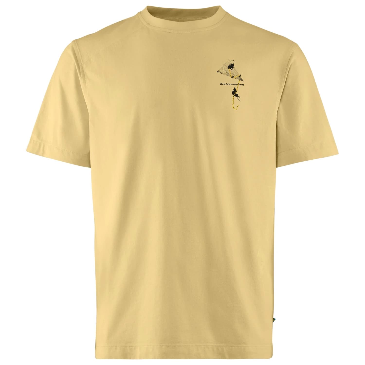 Мъжка тениска Klättermusen Root Glacier S/S Tee T-shirt - Straw