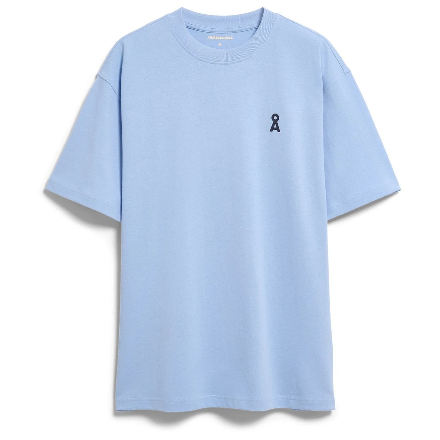 Мъжка тениска ARMEDANGELS Maarkos No Plastic T-shirt - Wedgewood