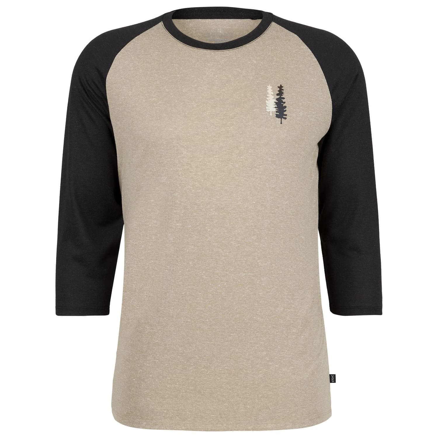Мъжка спортна тениска Stoic Hemp15 LofsdalenSt. III 3/4 Sport shirt - Hay Green / Black
