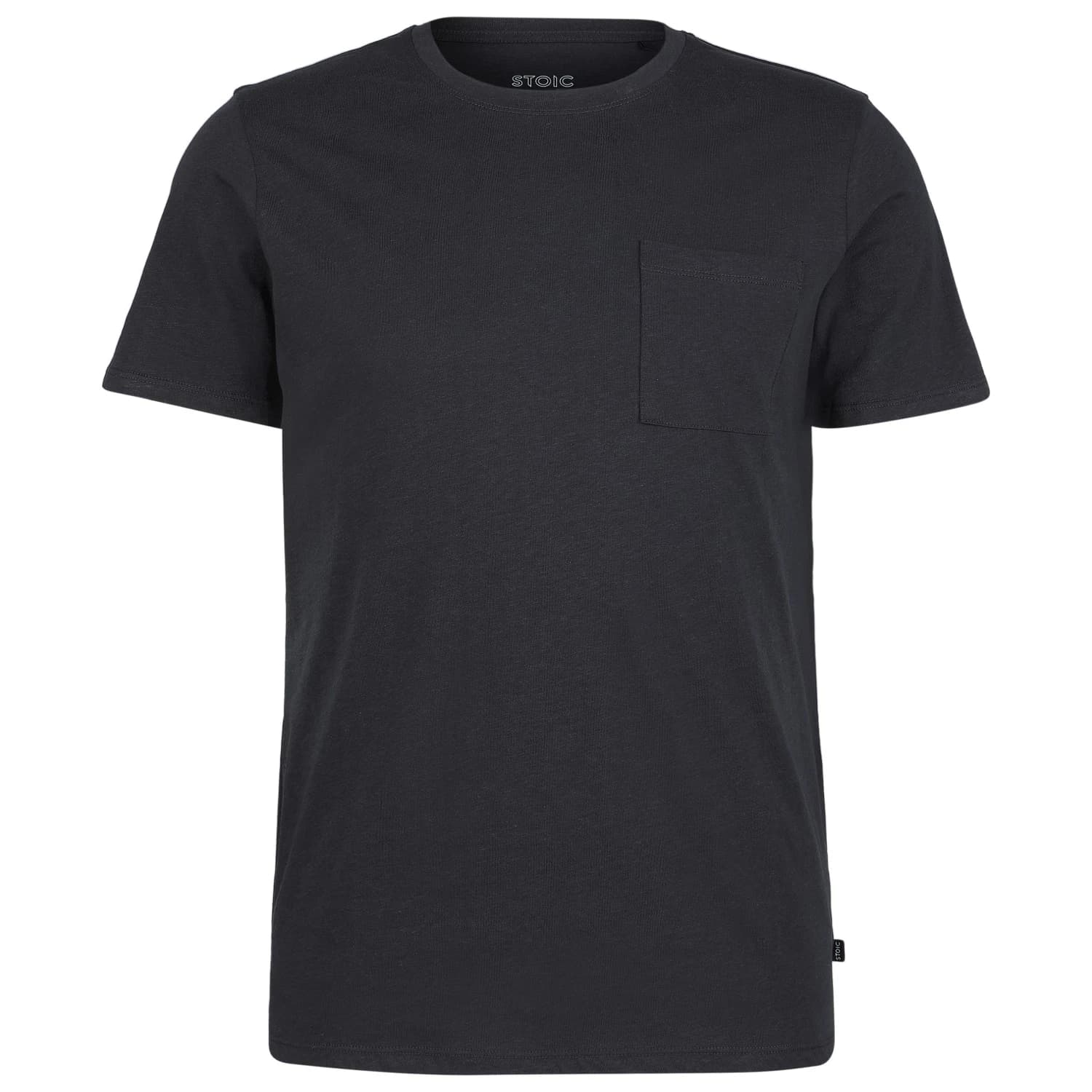Мъжка тениска Stoic Hemp30 AmalSt. Pocket Tee II T-shirt - Black