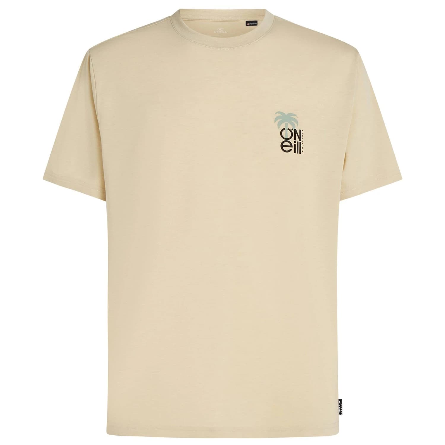 Мъжка тениска O'Neill Hybrid Polygiene Graphic T-Shirt - Cocoa Sand