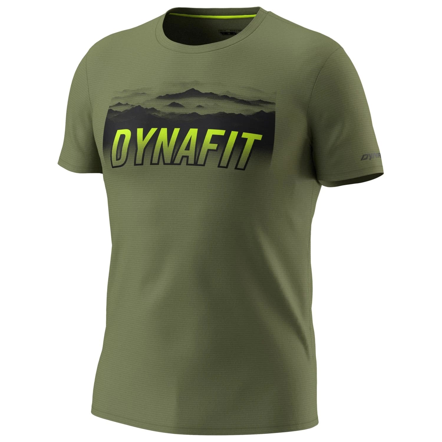 Мъжка спортна тениска Dynafit Transalper Graphic S/S Tee Sport shirt - Military Green