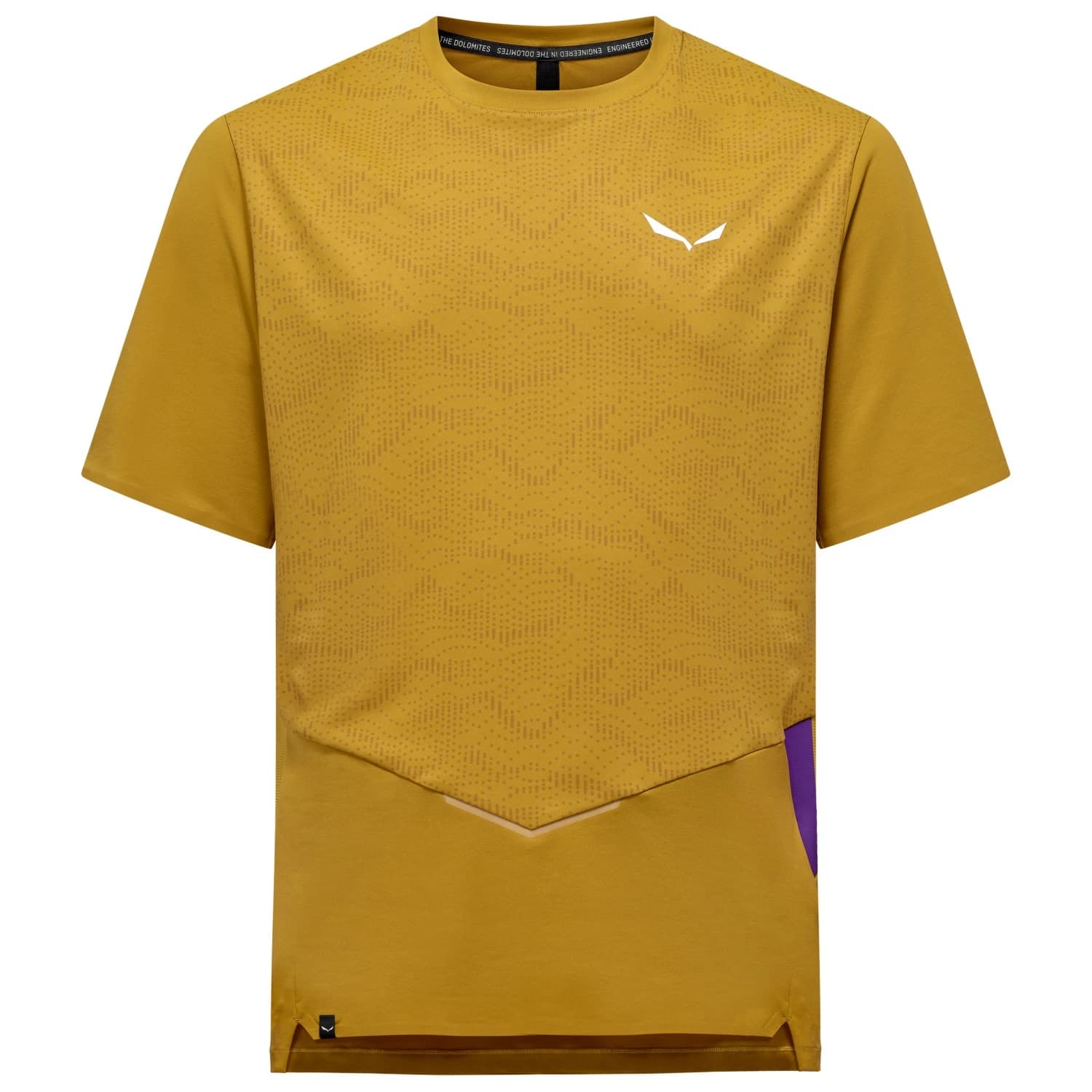 Мъжка спортна тениска Salewa Pedroc Tech Dry T-Shirt Sport shirt - Olive Oil