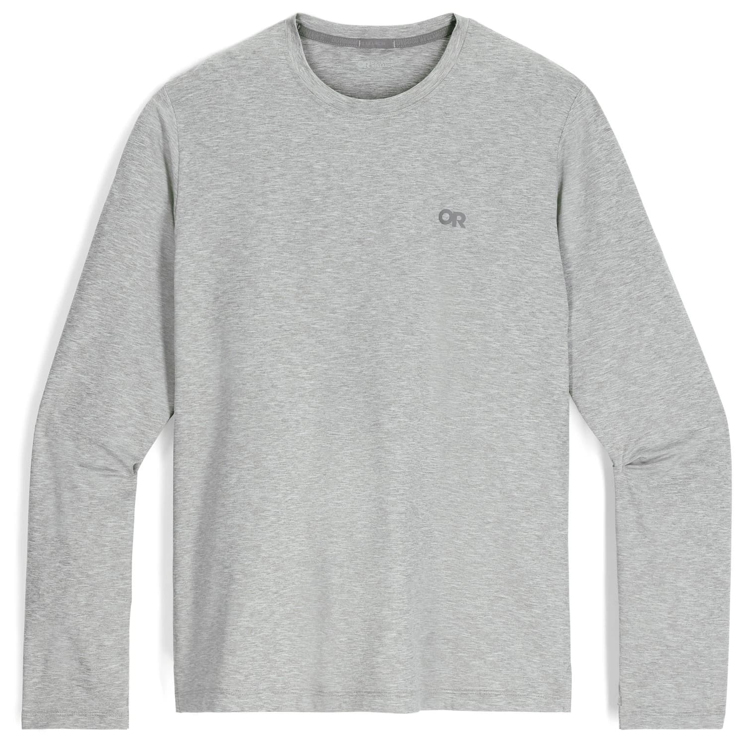 Мъжка спортна тениска Outdoor research ActiveIce Spectrum Sun Long Sleeve Tee Sport shirt - Grey Heather