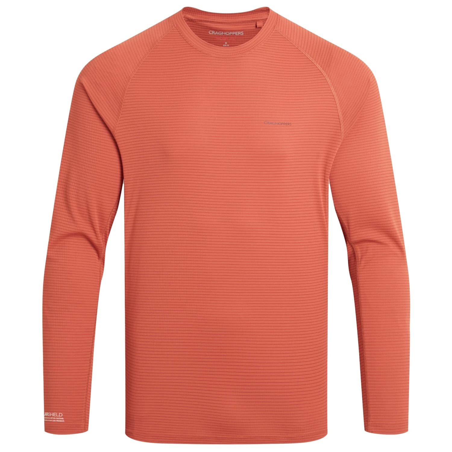 Мъжка блуза с дълъг ръкав Craghoppers Nosilife Solarshield+ L/S T-Shirt Longsleeve - Dark Sahara