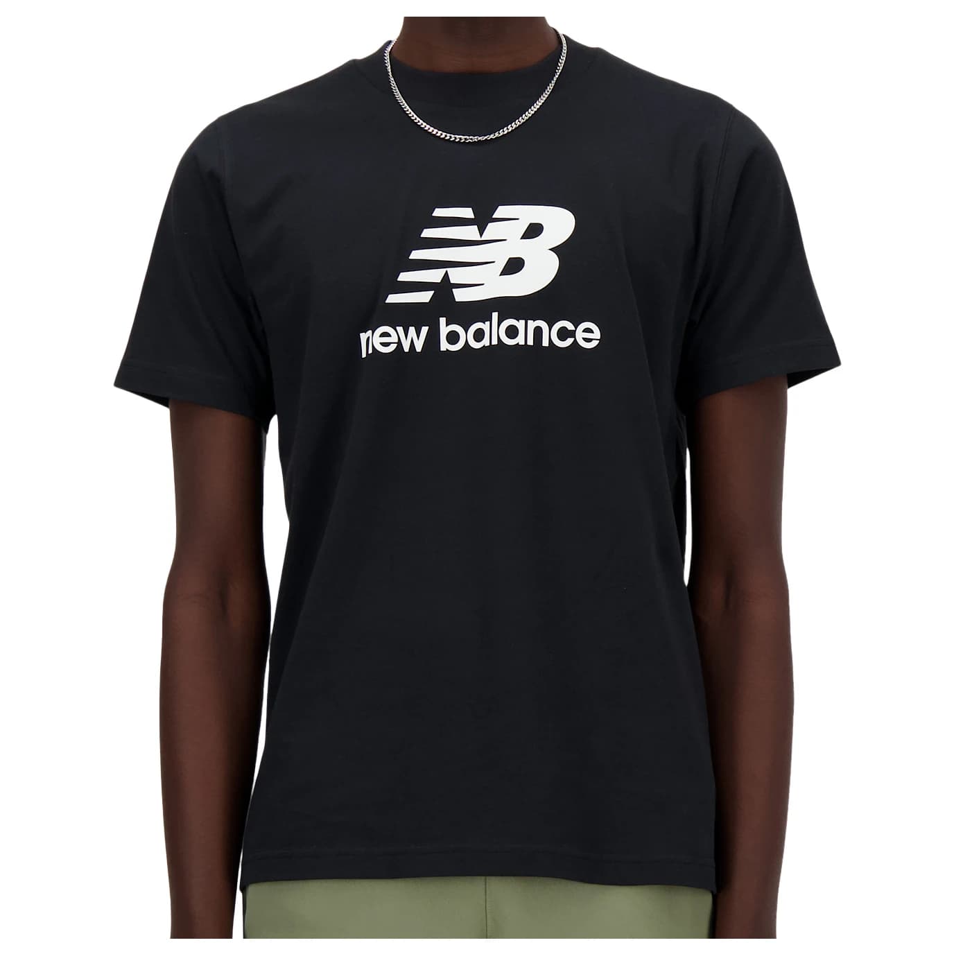Мъжка тениска New Balance Sport Essentials Logo T-Shirt - Black