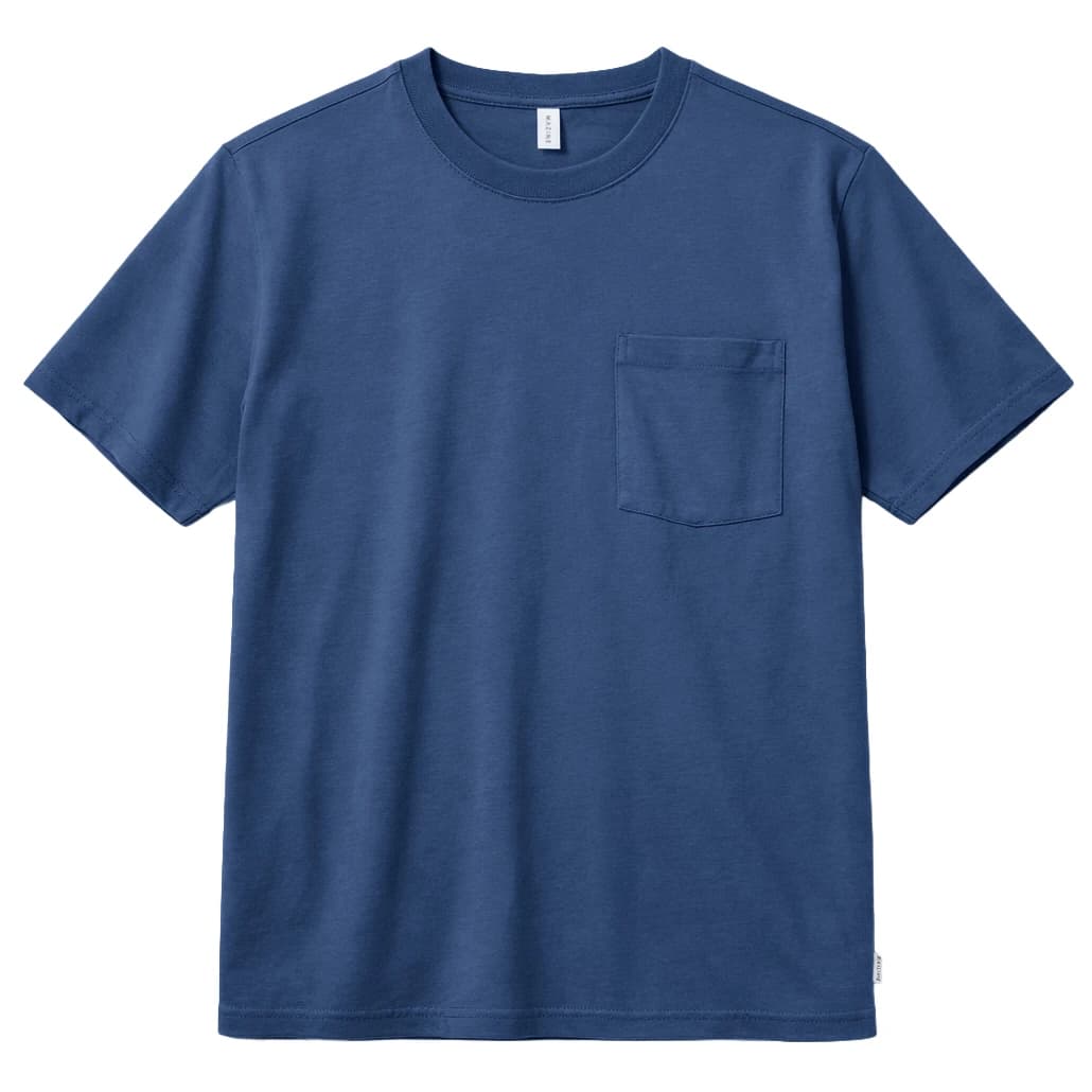 Мъжка тениска Mazine Chest Pocket T-Shirt - Blue Night
