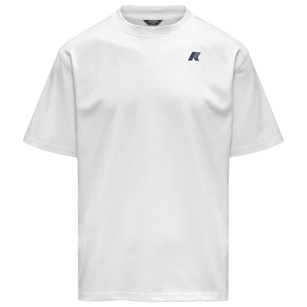 Мъжка тениска K-Way Solo Jersey Wave T-shirt - White