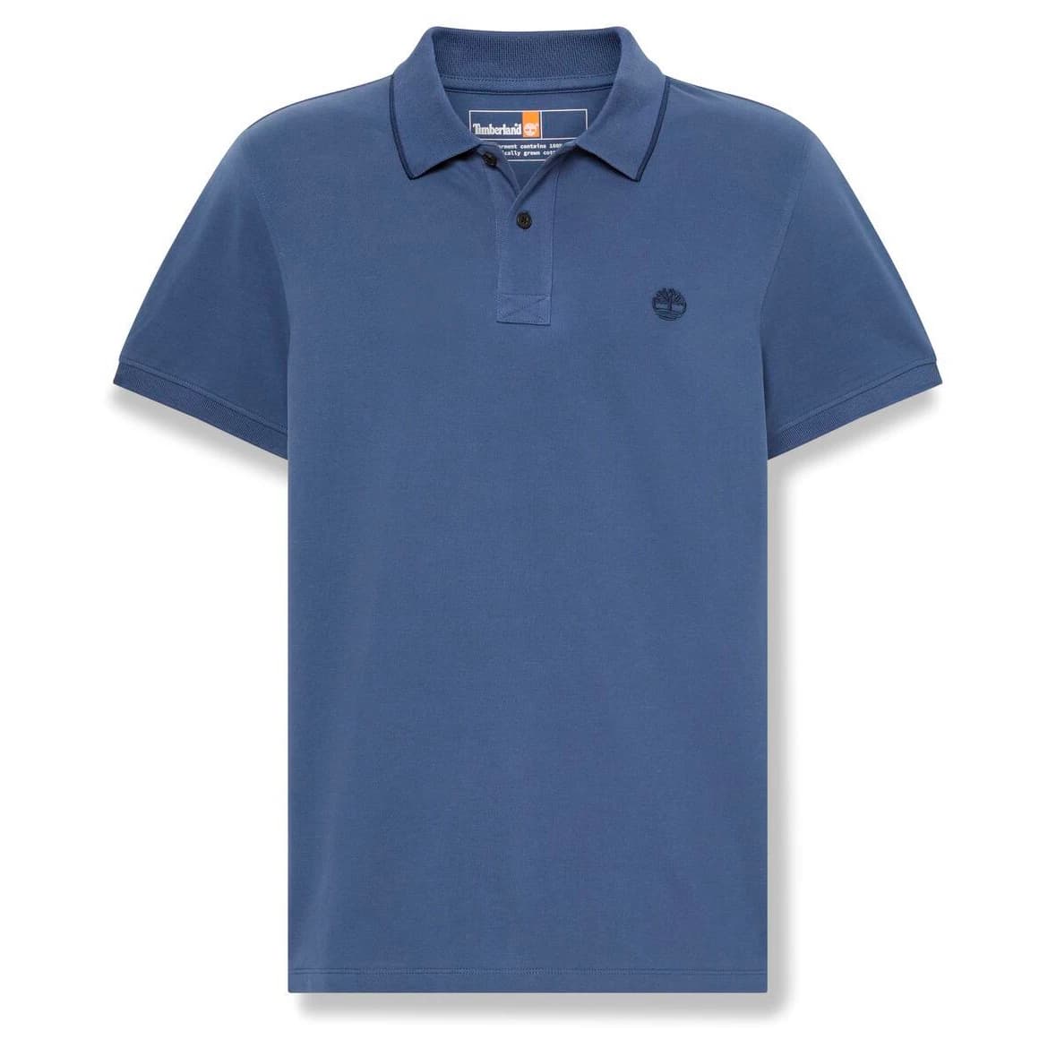 Мъжка поло тениска Timberland Millers River Printed Neck S/S Polo shirt - Oceana