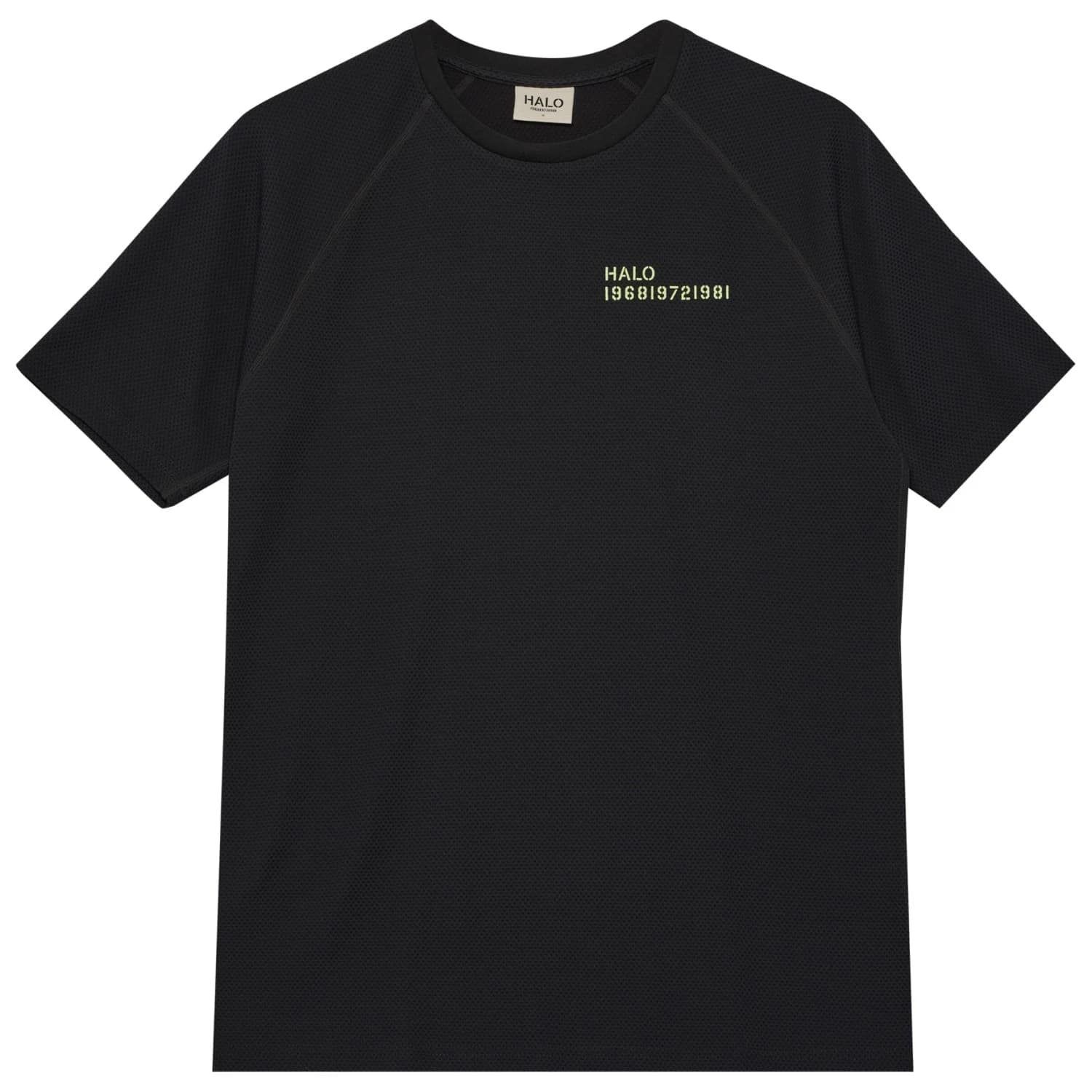 Тениска Halo Halo Sorona T-shirt - Raven / Shadow Lime