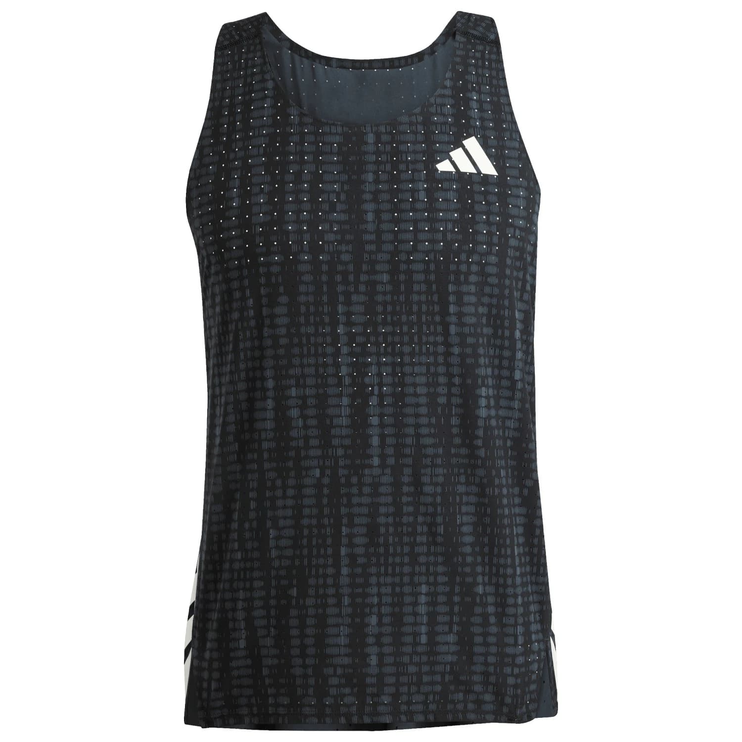 Мъжка тениска adidas Adizero Singlet Running shirt - Carbon / Black