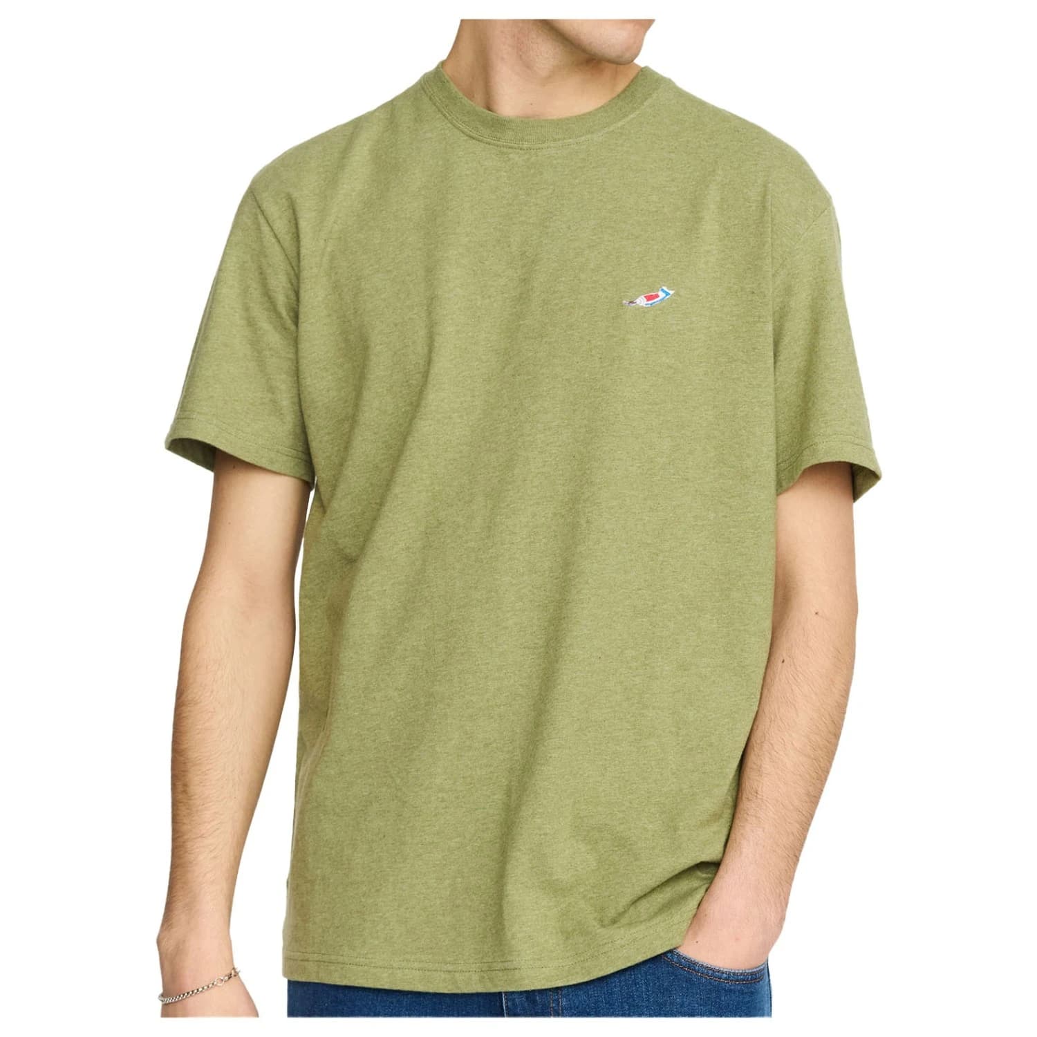 Мъжка тениска Revolution Application T-Shirt - Lightarmy / Paste
