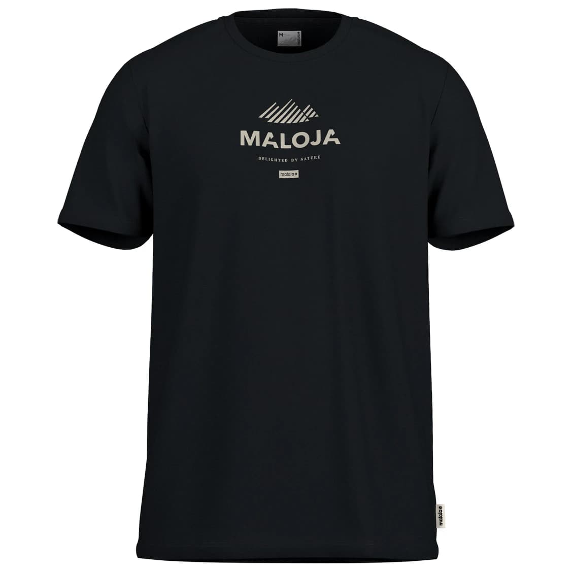 Мъжка тениска Maloja HomadM. T-shirt - Deep Black
