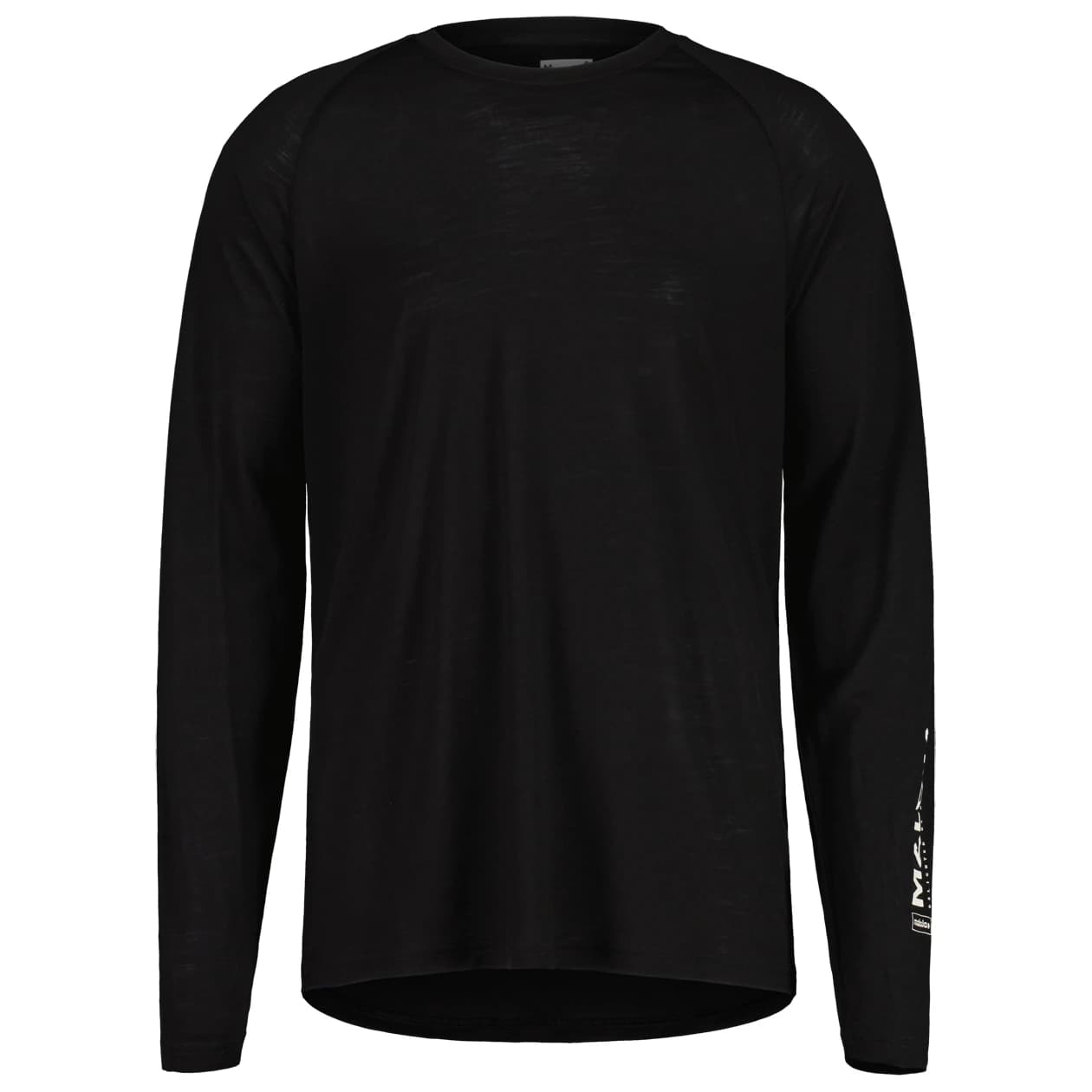 Мъжка мериносова блуза Maloja TraunsteinM. Sport shirt - Deep Black