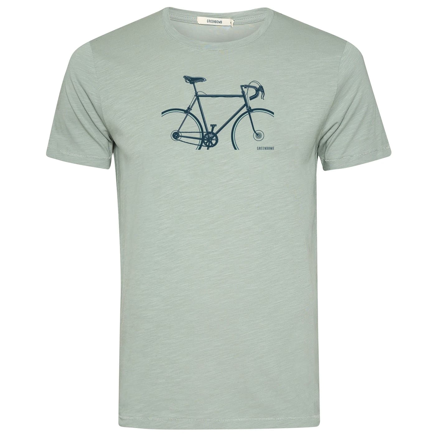 Мъжка тениска Greenbomb Bike Crop Spice T-Shirt - Soft Sage