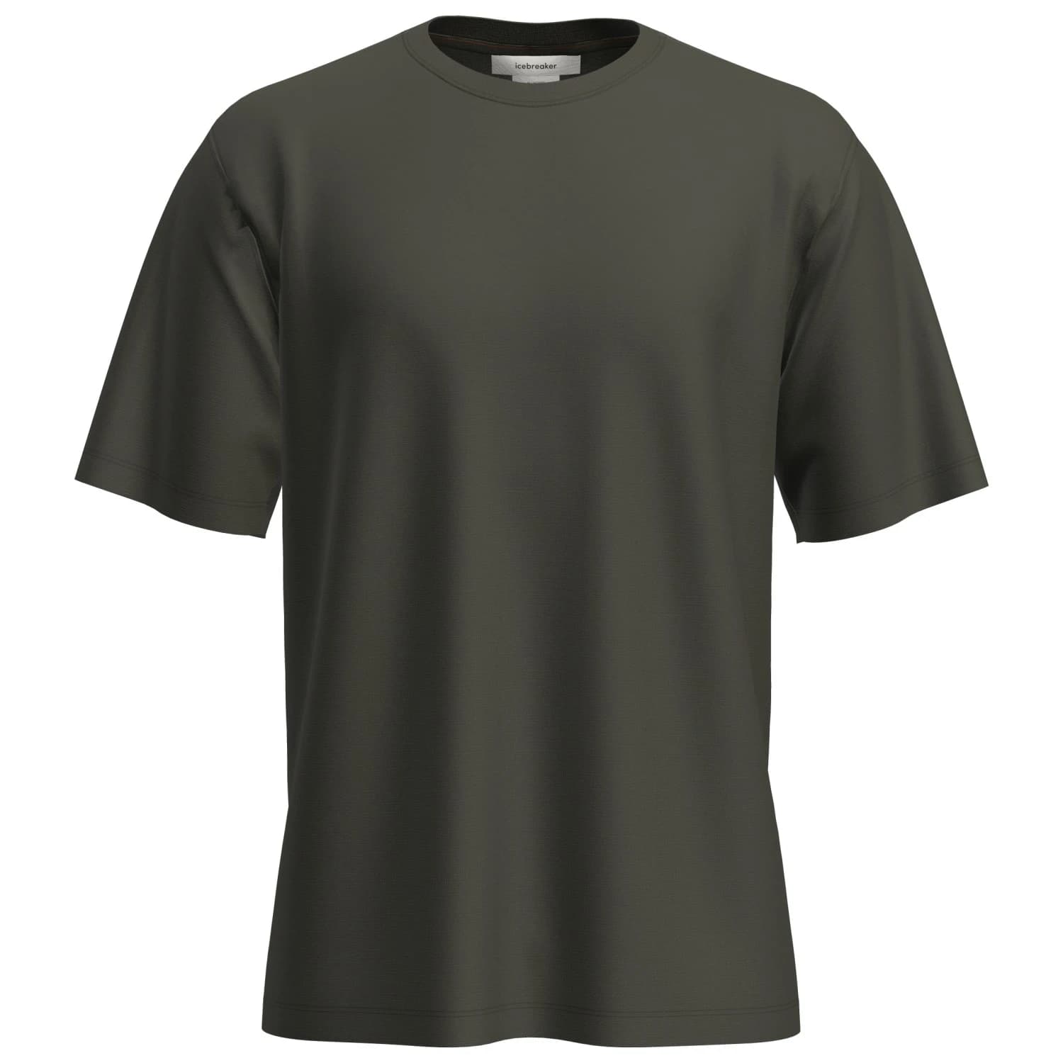 Мъжка мериносова блуза Icebreaker Merino 150 Tech Lite S/S Relaxed Tee Merino shirt - Dark Loden