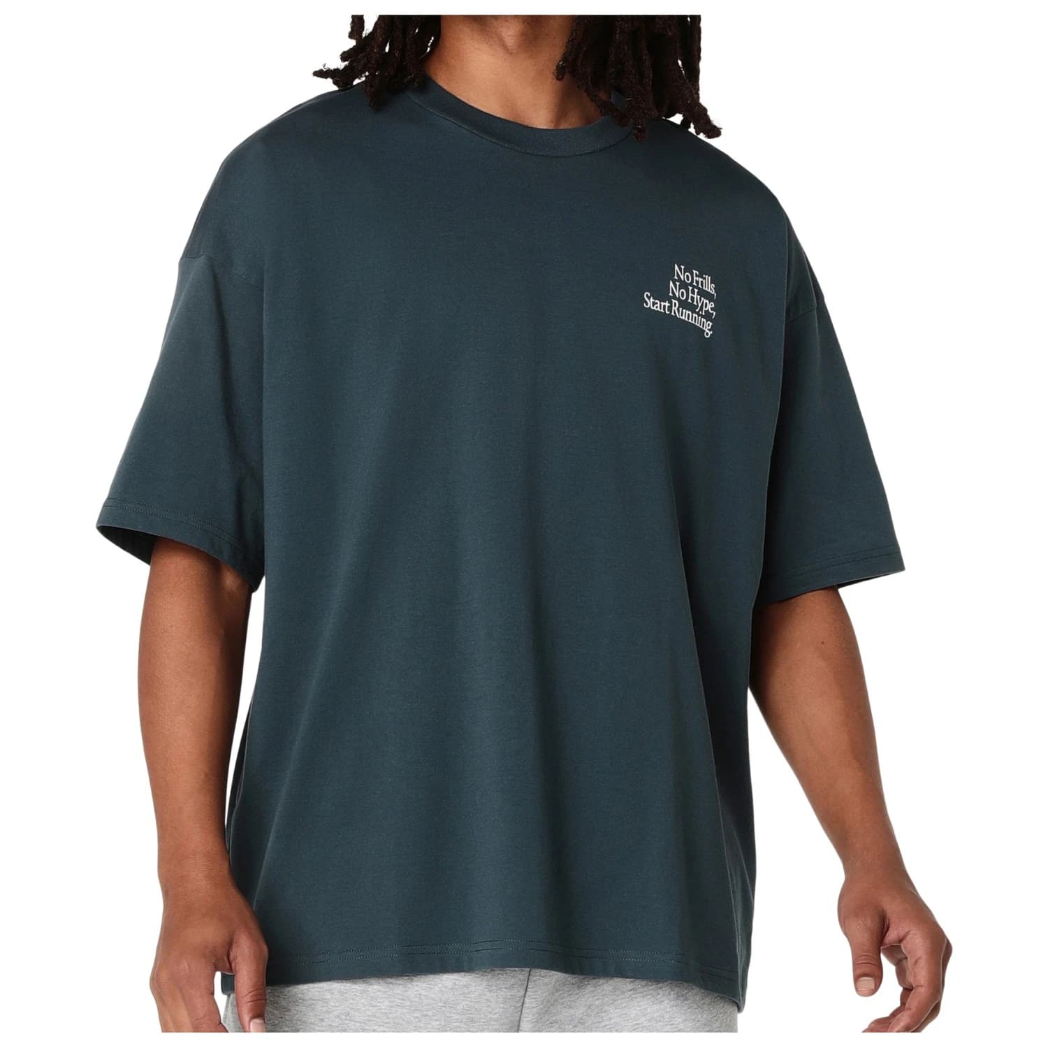 Мъжка тениска Asics Runner Message Graphic Relaxed Tee Running shirt - Raw Indigo