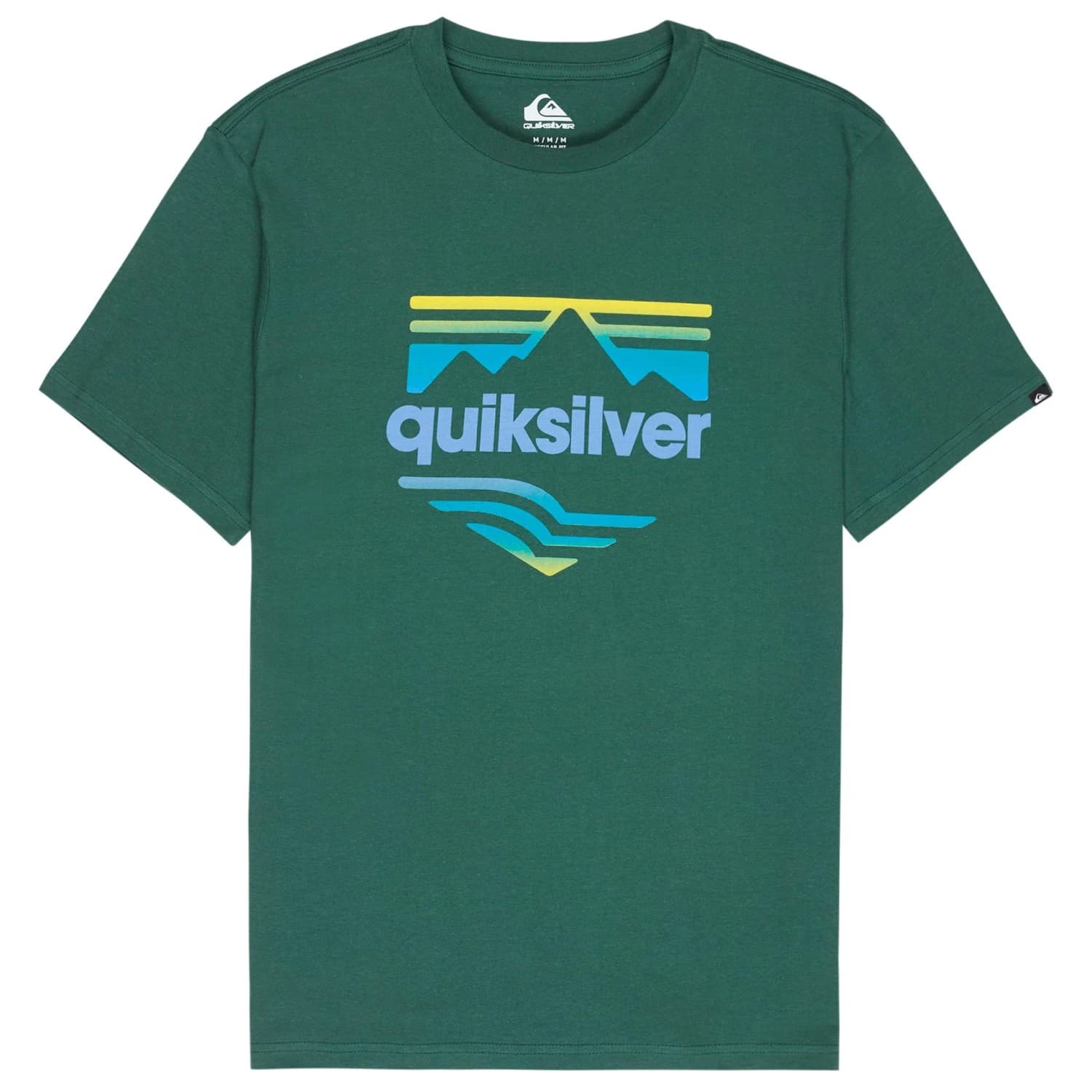 Мъжка тениска Quiksilver EV Horizon Fade S/S T-shirt - Forest