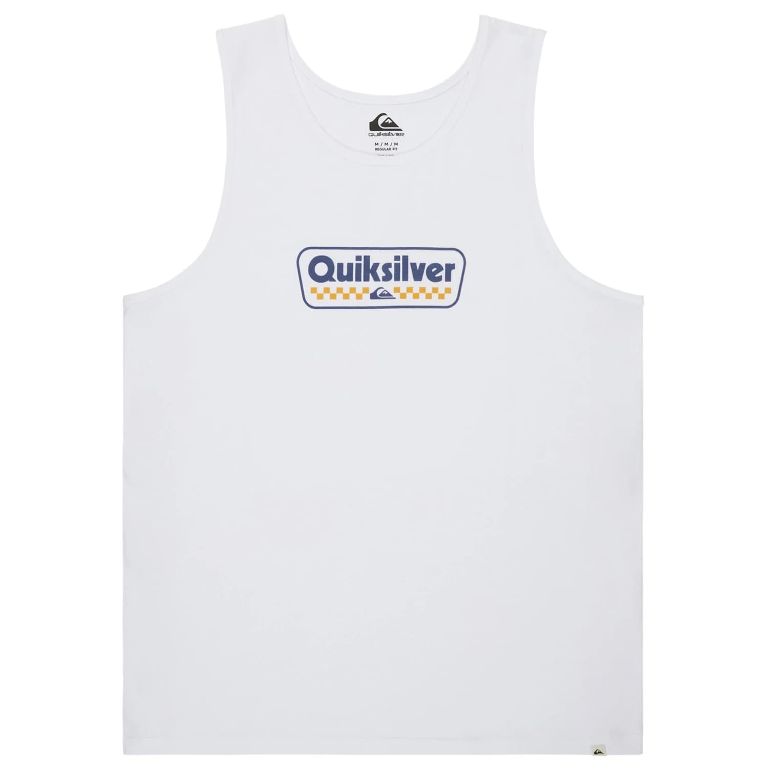 Мъжки потник с широка презрамка Quiksilver EV Starting Grid Tank Tank top - White