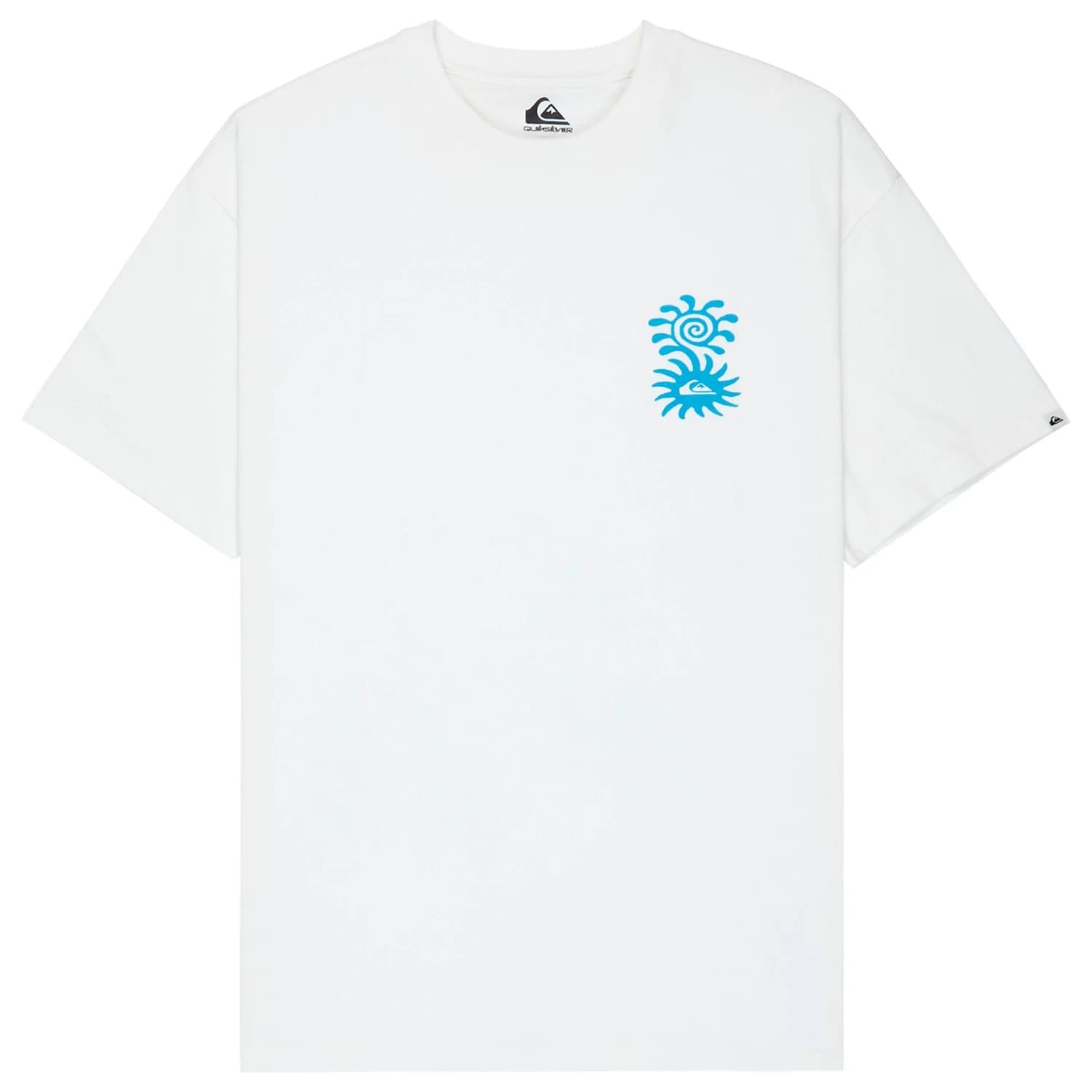 Мъжка тениска Quiksilver Evo Blossom Of Peace T-shirt - Snow White