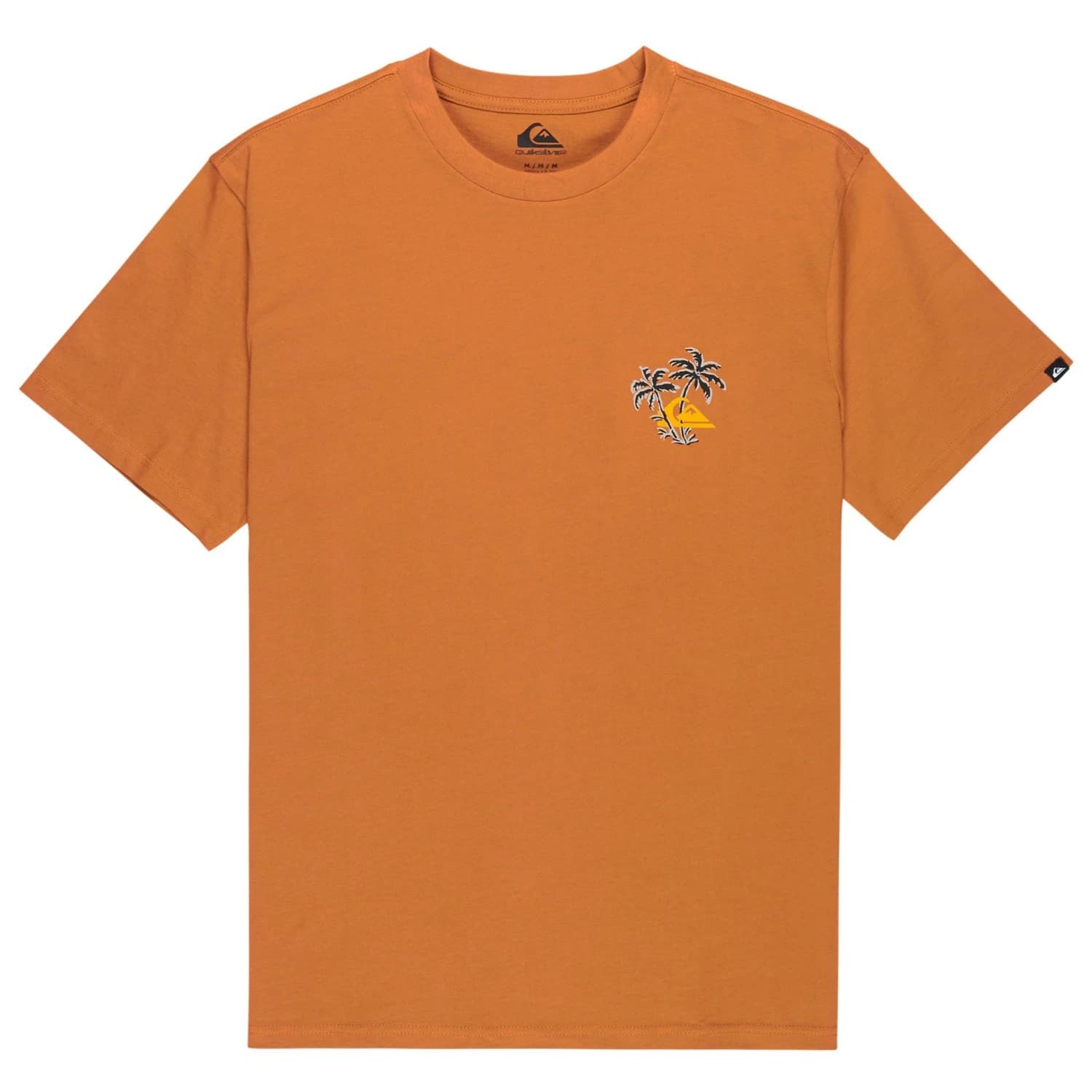 Мъжка тениска Quiksilver EVO Learning From Nature S/S T-shirt - Tobacco Brown