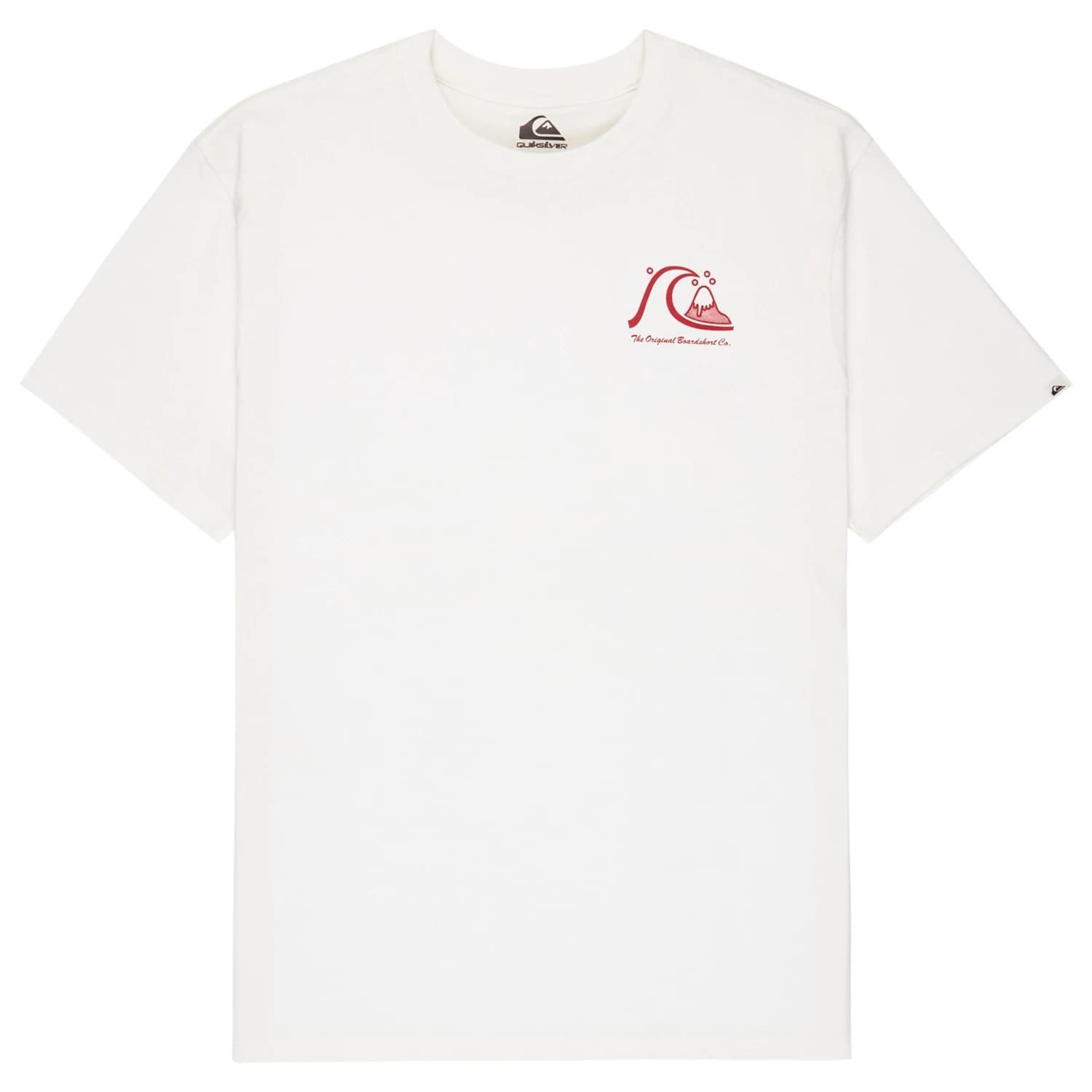 Мъжка тениска Quiksilver Evo Original BS S/S T-shirt - Snow White