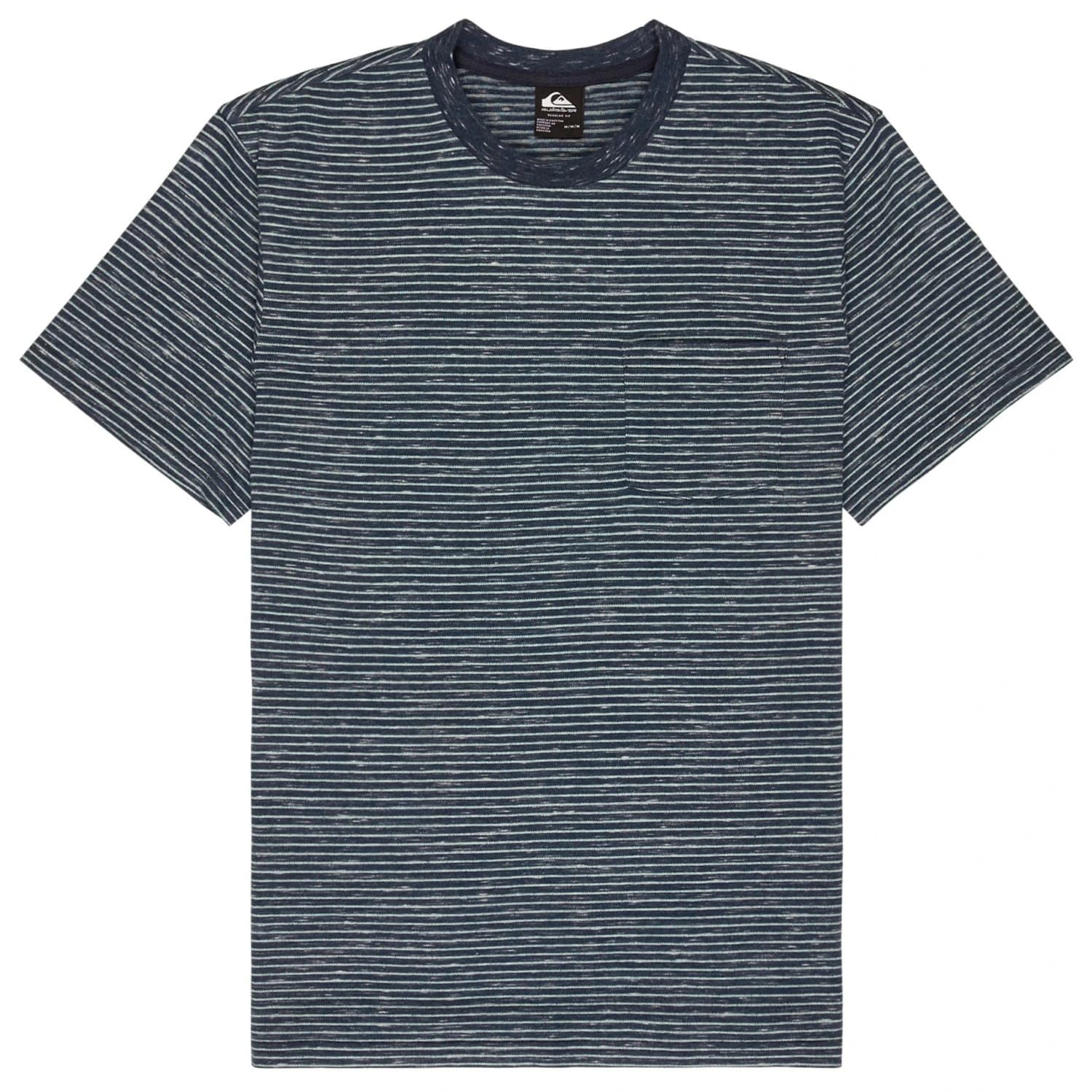 Мъжка тениска Quiksilver Lopaz Striped S/S Pocket T-shirt - Dark Navy Lopaz Stripes