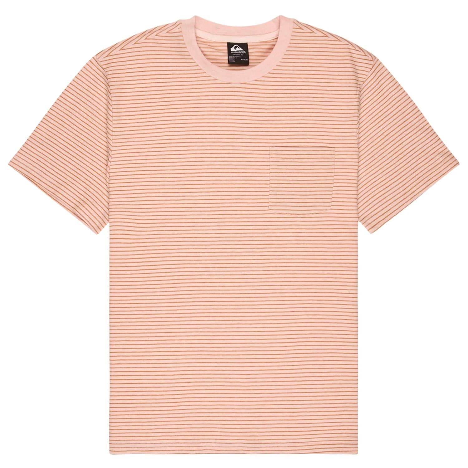 Мъжка тениска Quiksilver Lopaz Striped S/S Pocket T-shirt - Rose Water Lopaz Stripes