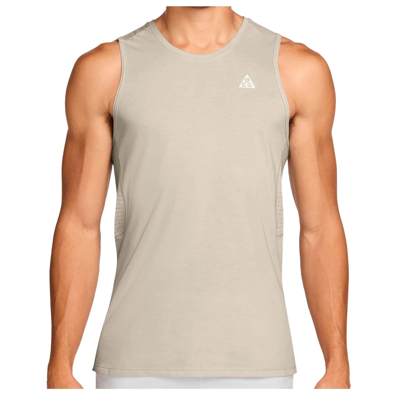 Потник с широка презрамка Nike ACG Solar Chase Dri-Fit ADV Tank Top - Light Orewood Brown / Summit White