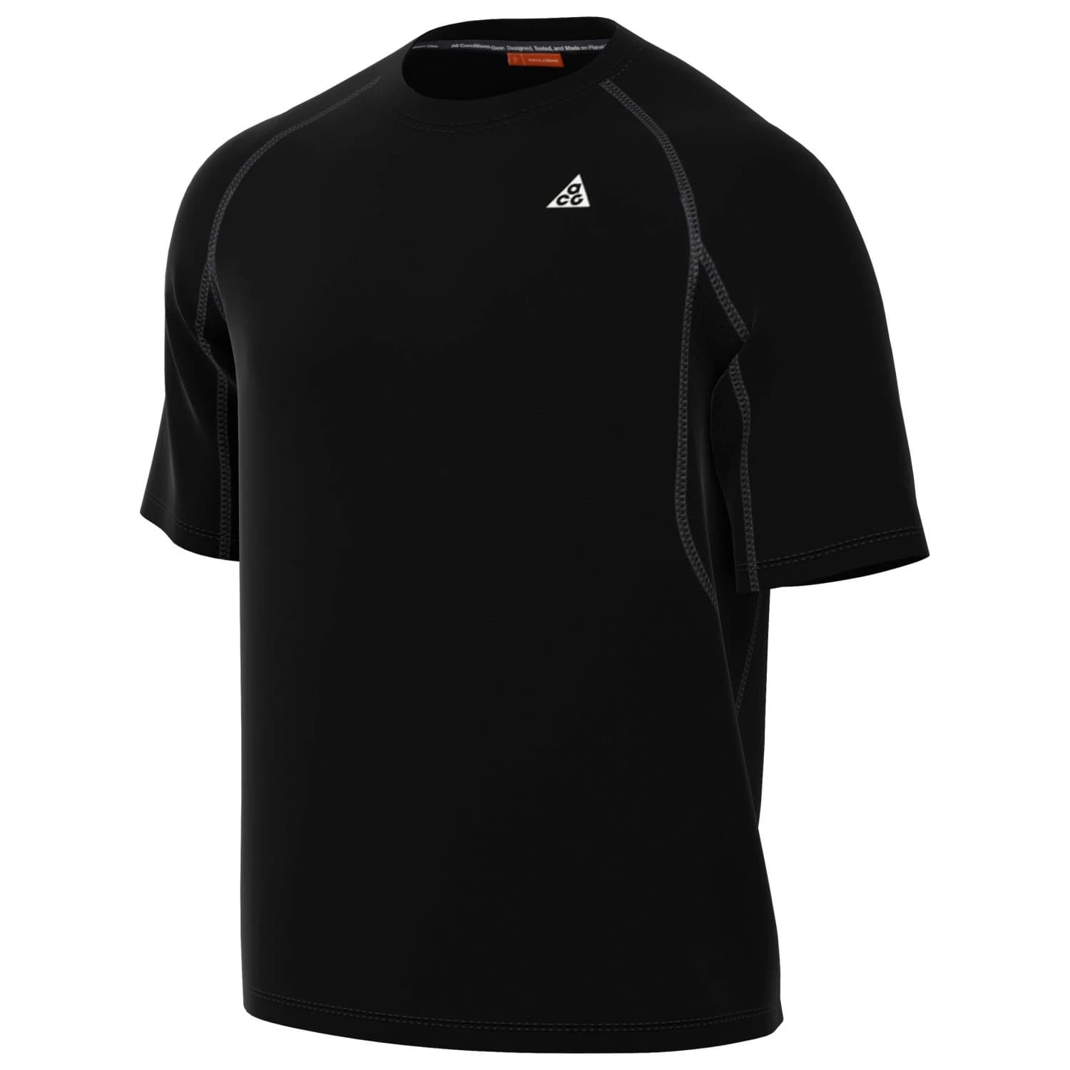 Мъжка спортна тениска Nike ACG Wildsee Dri-FIT Short-Sleeve Base Layer Sport shirt - Black / Anthracite / Summit White
