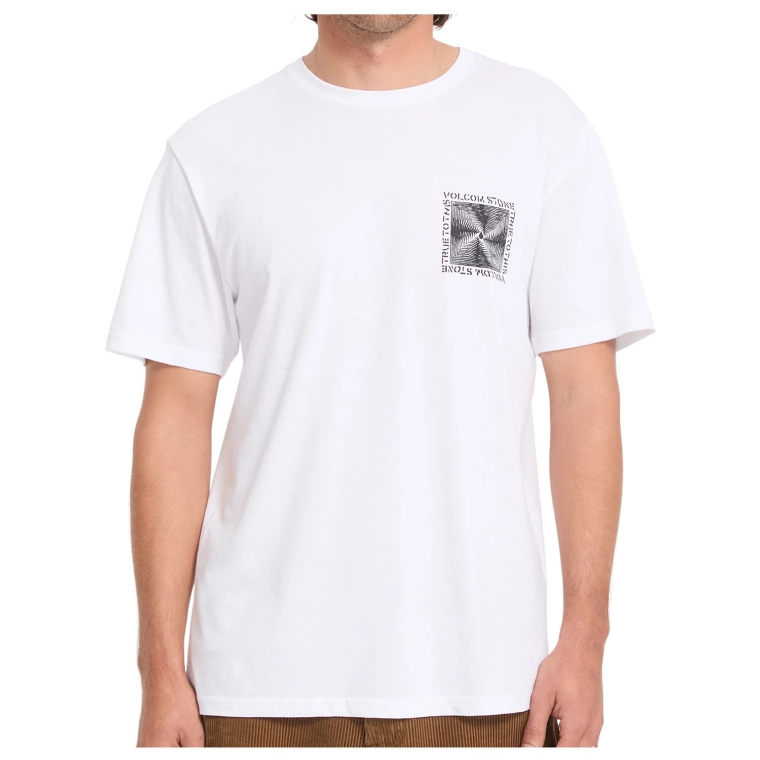 Мъжка тениска Volcom Voidstone Bsc S/S T-shirt - White