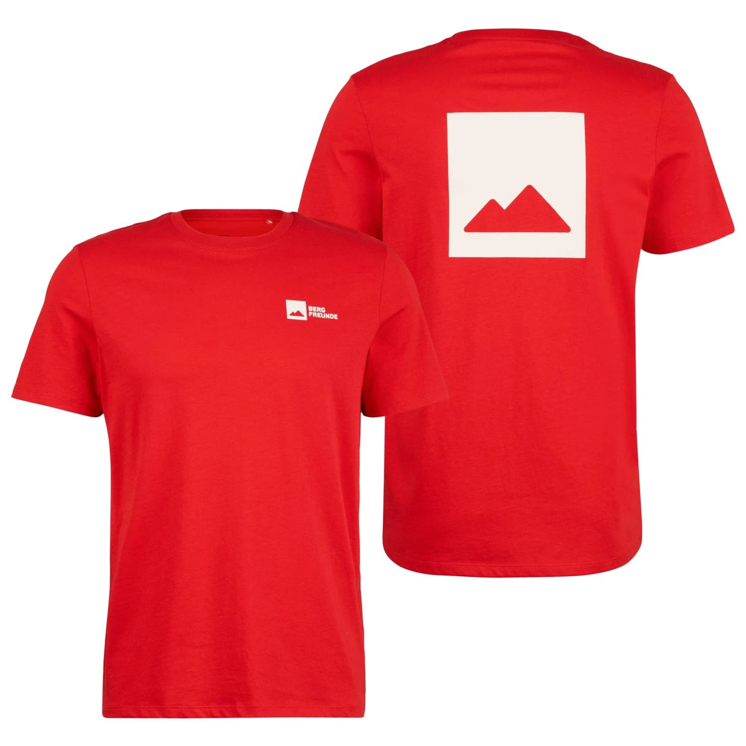Мъжка тениска Bergfreunde RoßbergBF. Logo T-Shirt - Bergfreunde Red