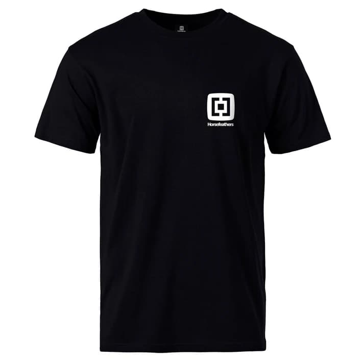 Тениска Horsefeathers Mini Logo T-Shirt - Black