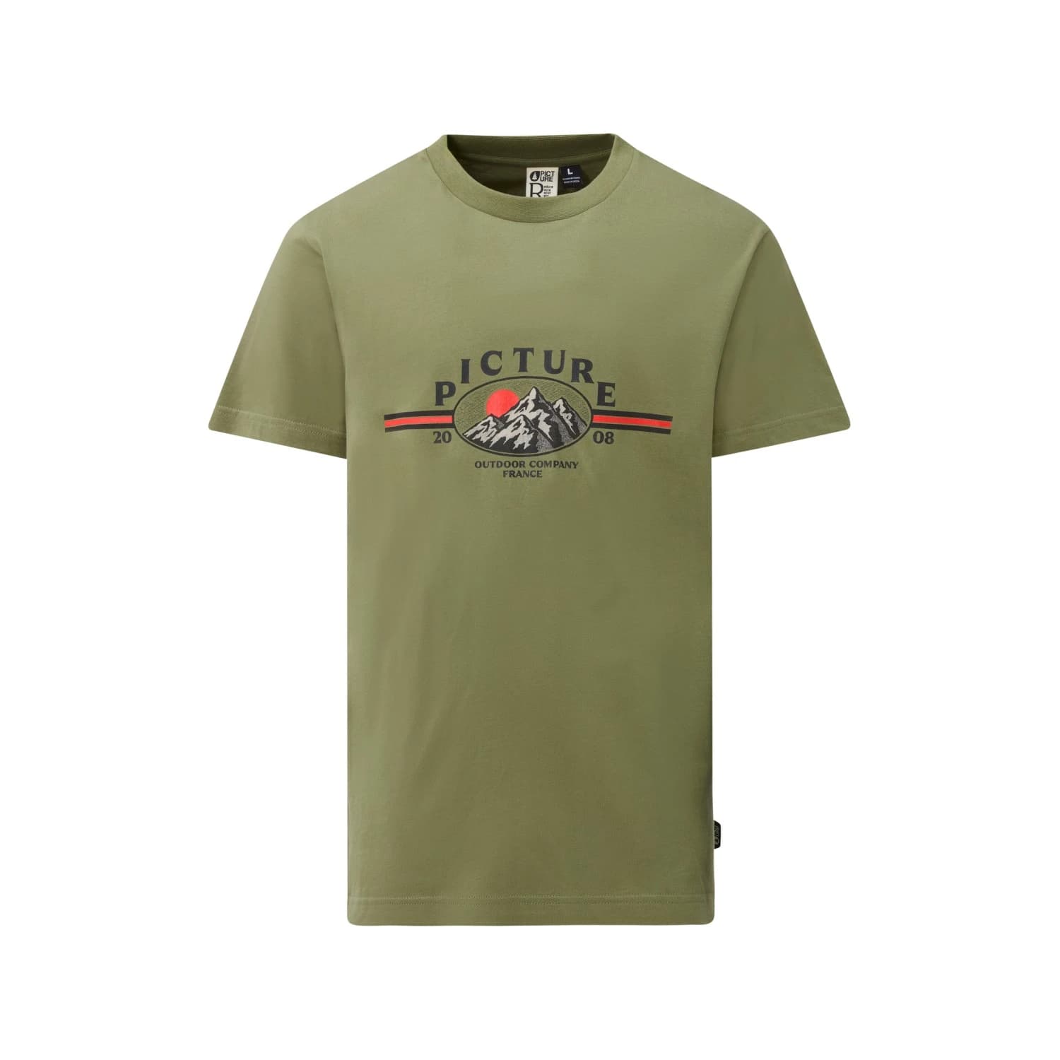 Мъжка тениска Picture Authentic Tee T-shirt - Olivine